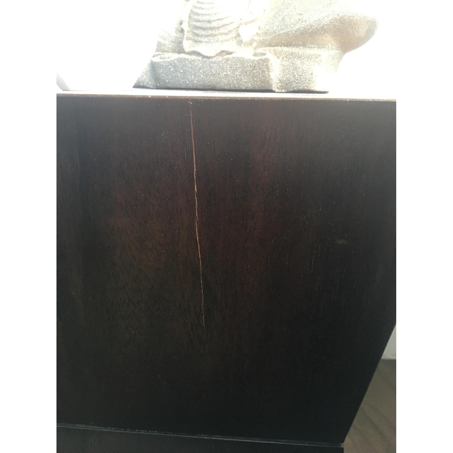 West Elm Rustic Block Geometric Side Table - image-2