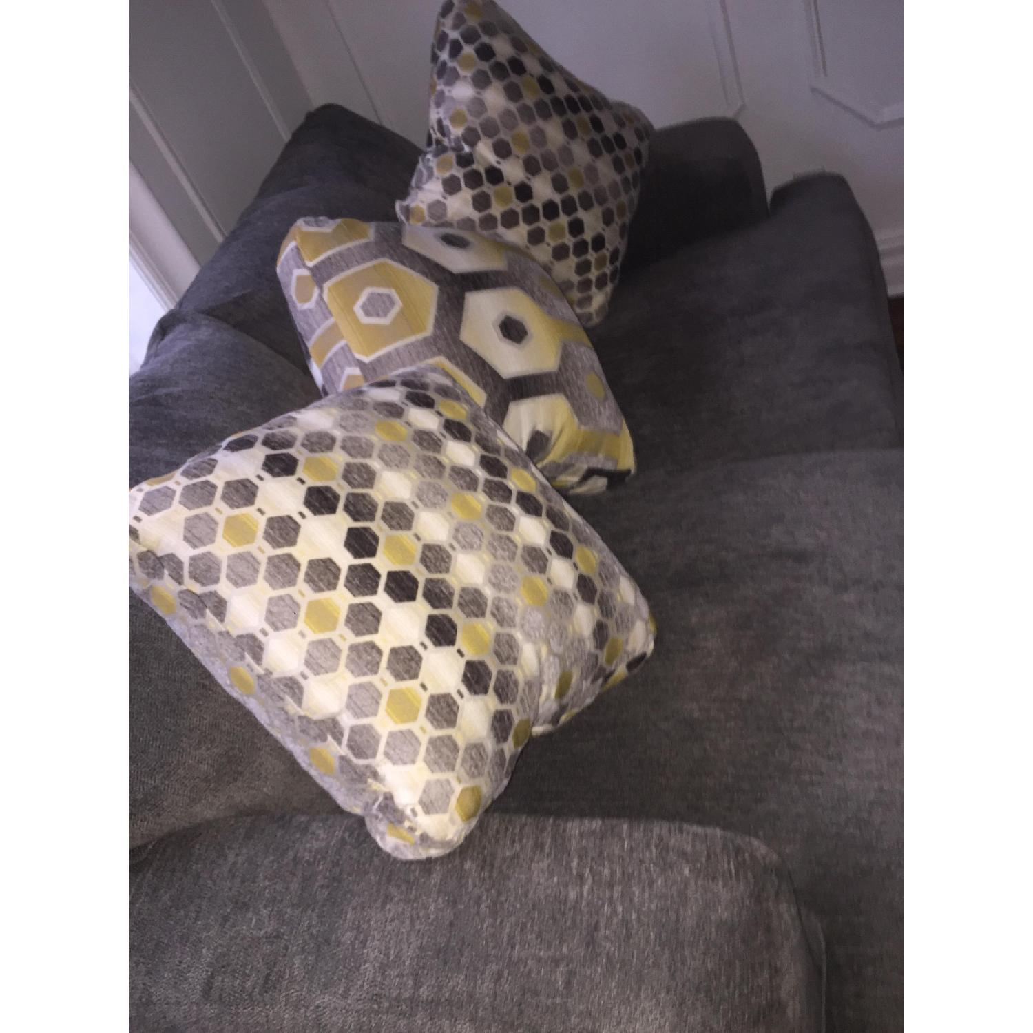 Raymour & Flanigan Alexsa Chenille Sofa - image-2