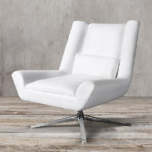 Used Restoration Hardware Luke Swivel Chairs for sale on AptDeco
