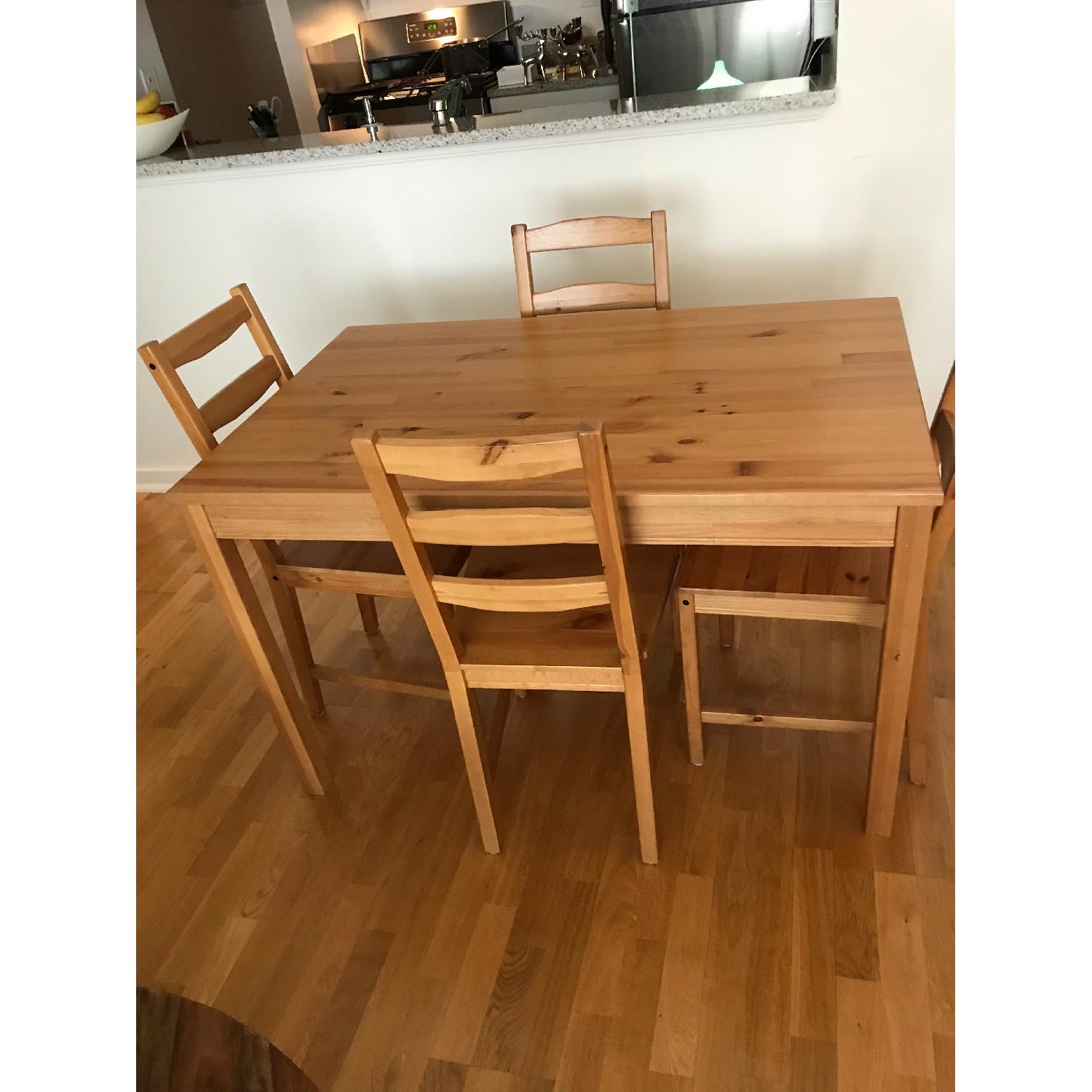 Ikea Jokkmokk Dining Table w/ 4 Chairs - image-2