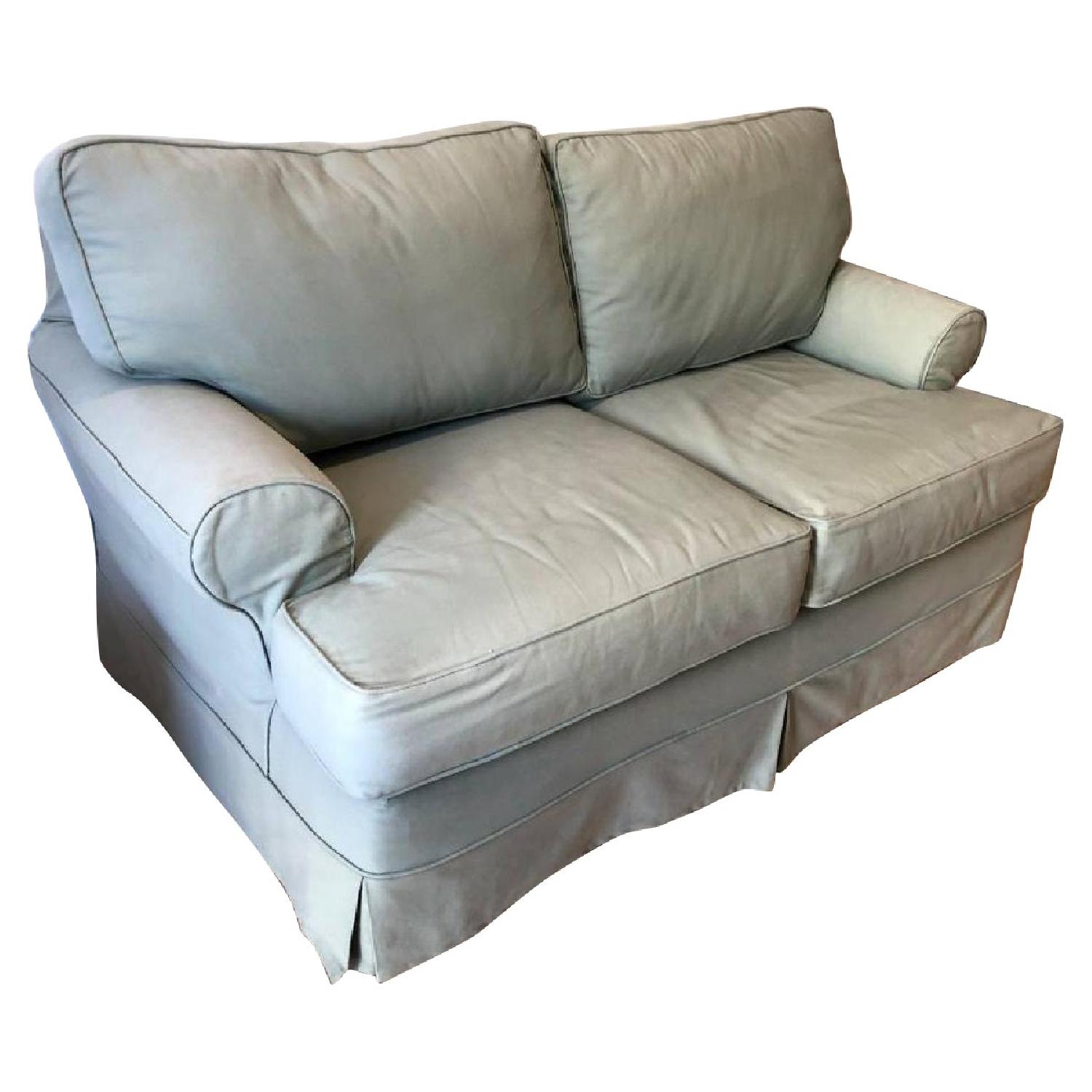 Ethan Allen Slipcover Sofanull