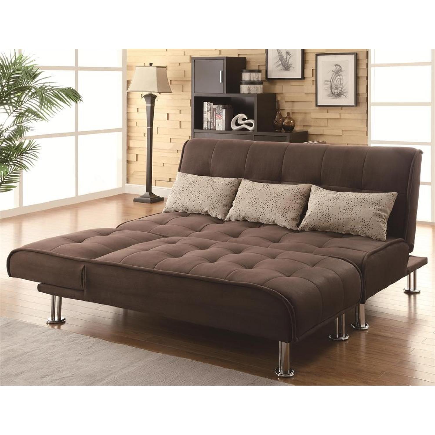 Latitude Run Cyrus Sleeper Sofa w/ Chaise & Ottoman - image-5