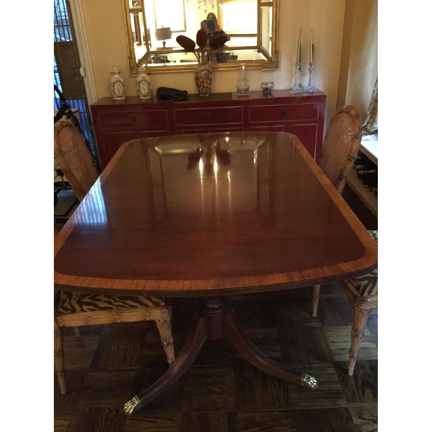 Ethan Allen Extendable Dining Table - image-1