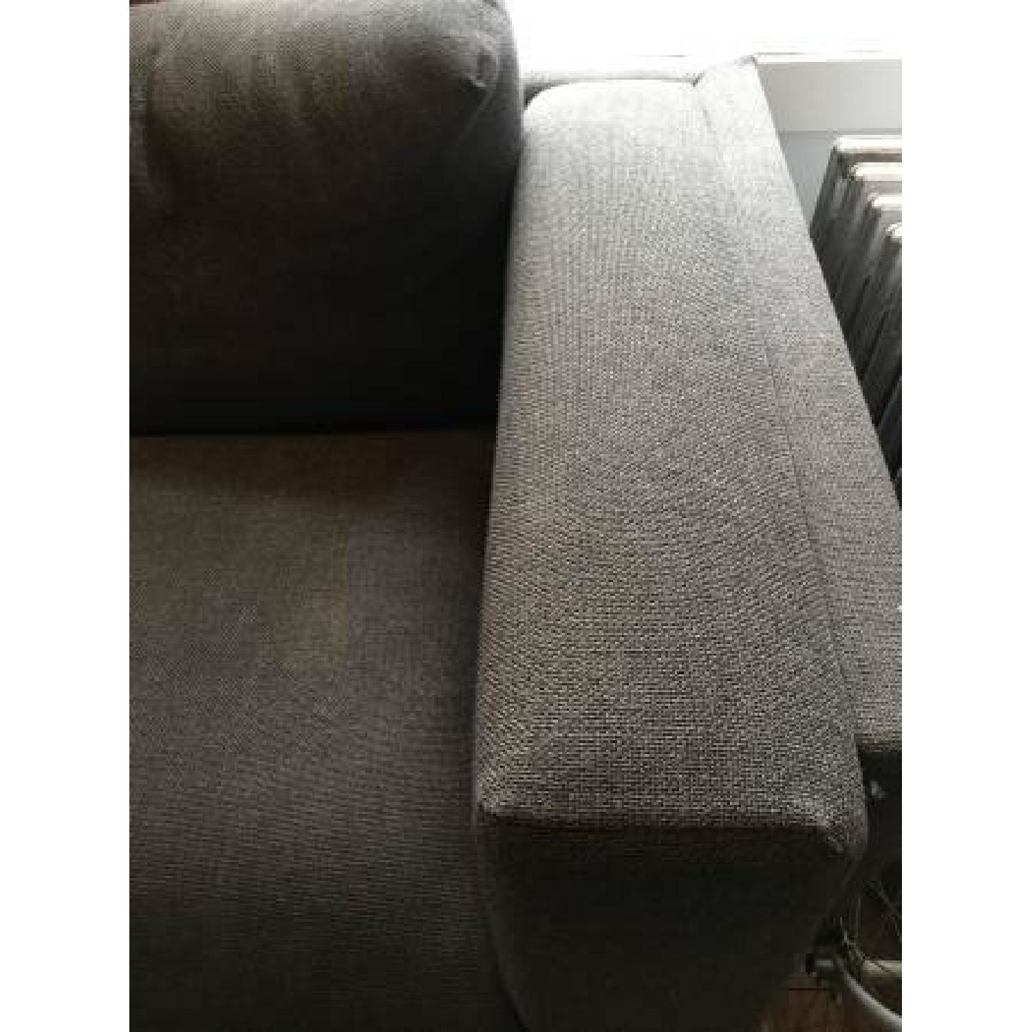 IKEA Nockeby Grey Fabric Sofa - image-2