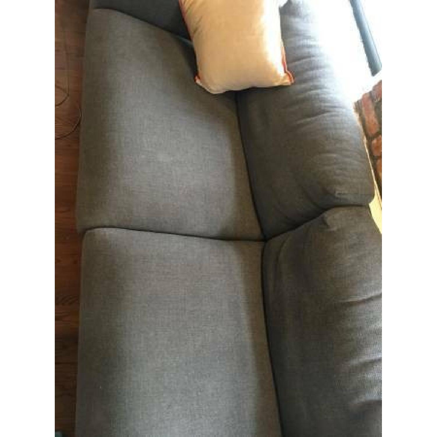 IKEA Nockeby Grey Fabric Sofa - image-3