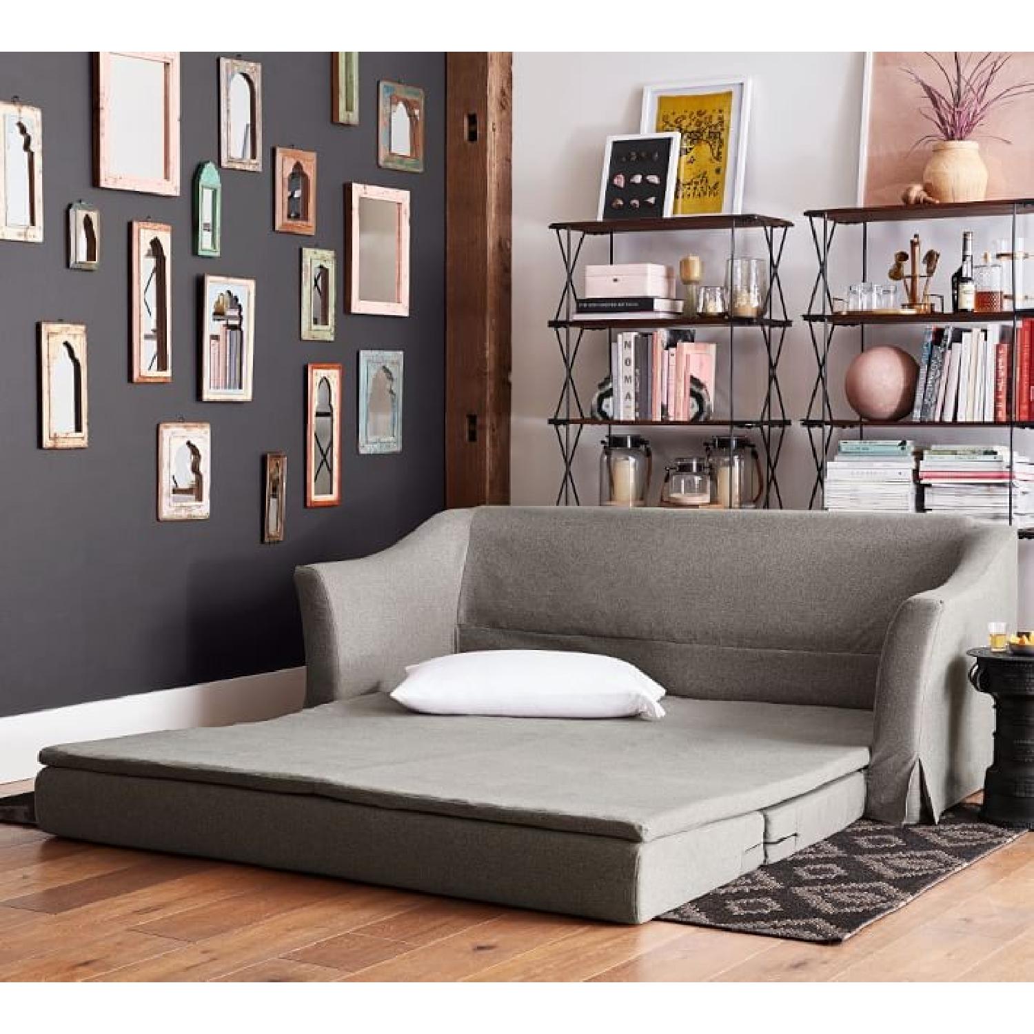 Pottery Barn SoMa Brady Slope Arm Slipcovered Sleeper Sofa - image-4
