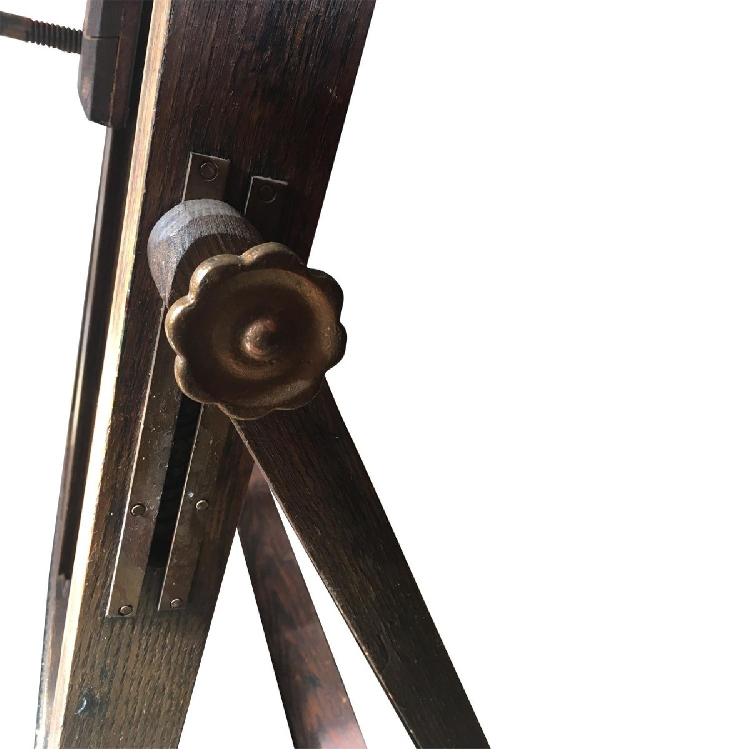 Antique Adjustable Artist's Easel - image-1