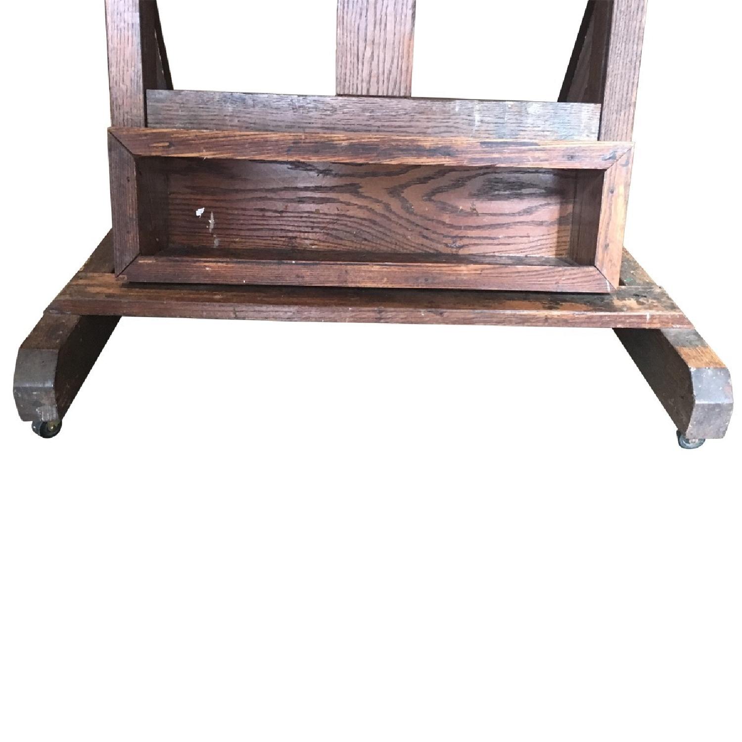 Antique Adjustable Artist's Easel - image-3