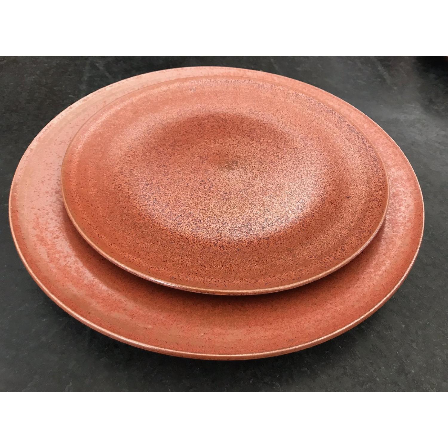 Ceramic Iron Red 94 Pieces Dinnerware - image-6