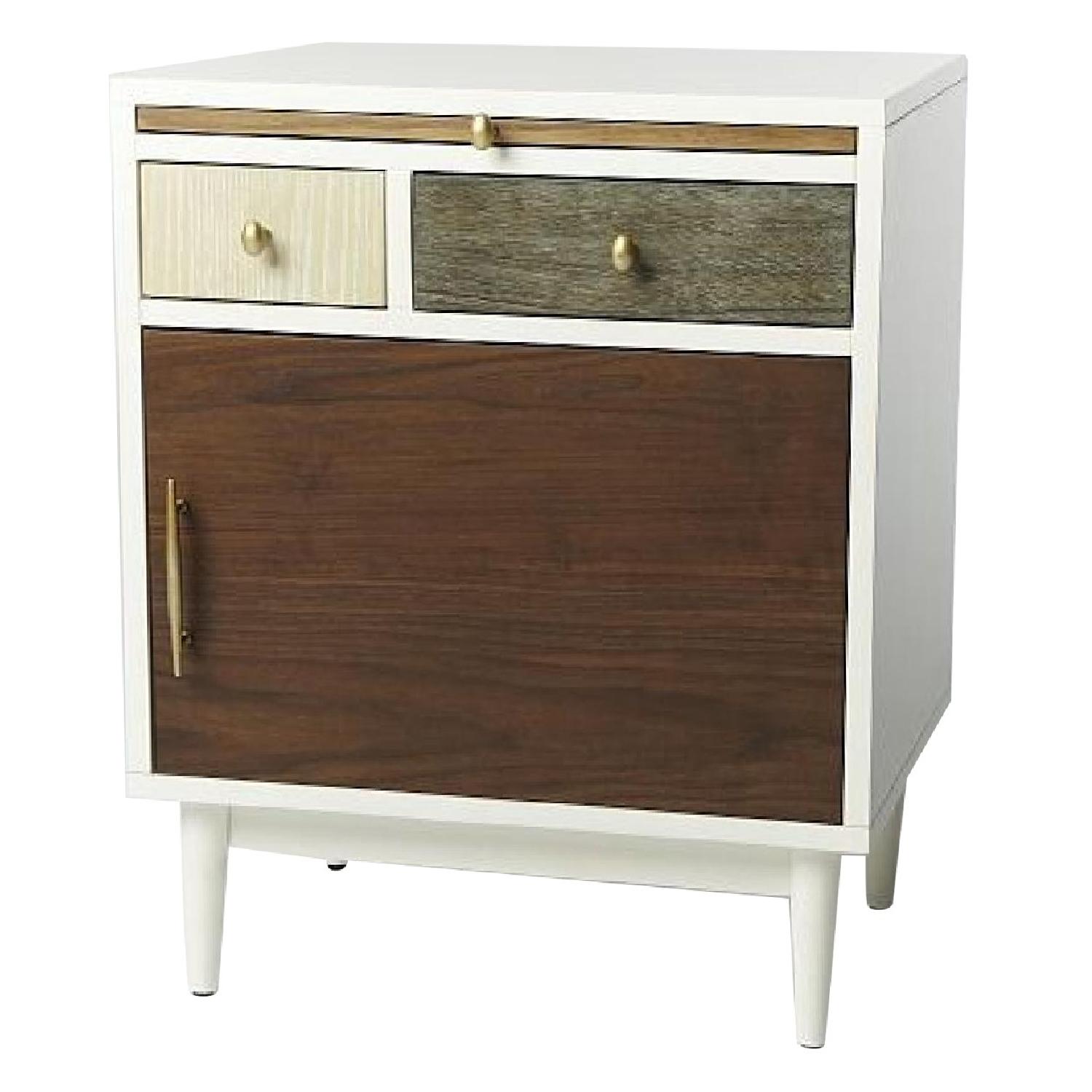 West Elm Patchwork Nightstand - image-0