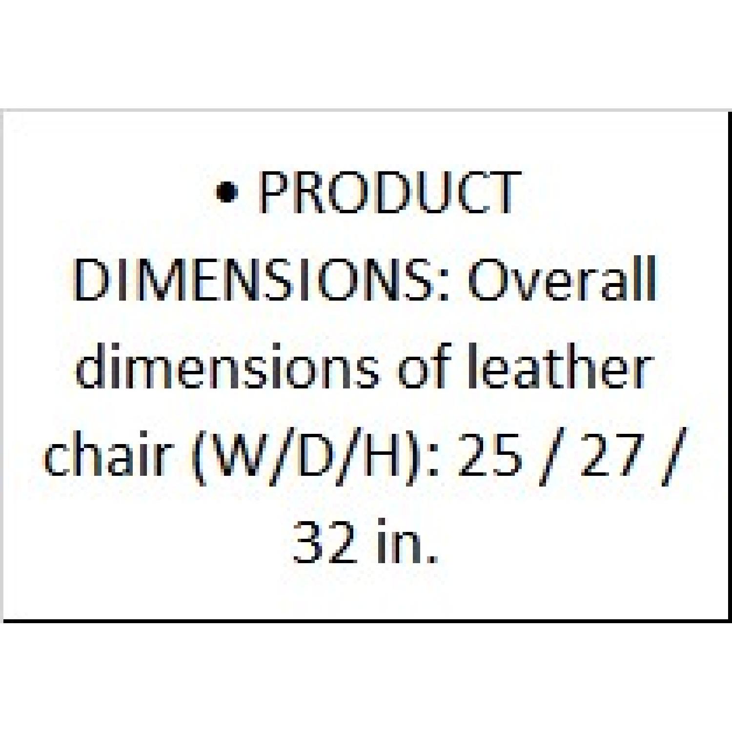 Cream Hair On Leather Dining Chair - image-7