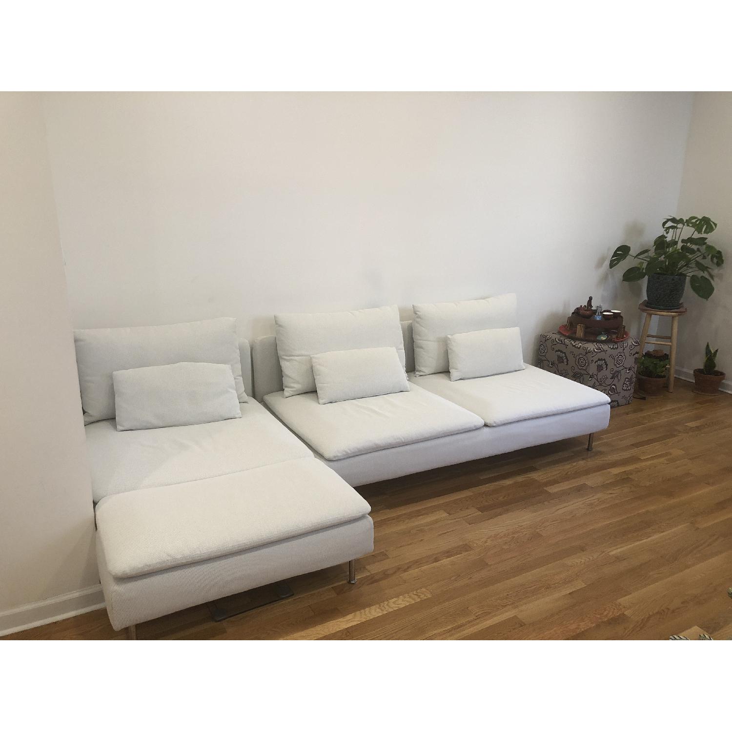 Ikea Soderhamn Slipcovered Sectional Sofa - image-7