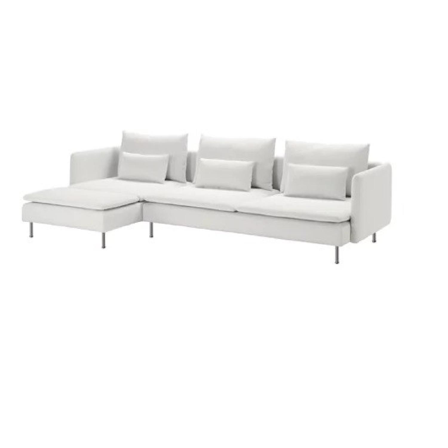 Ikea Soderhamn Slipcovered Sectional Sofa - image-0