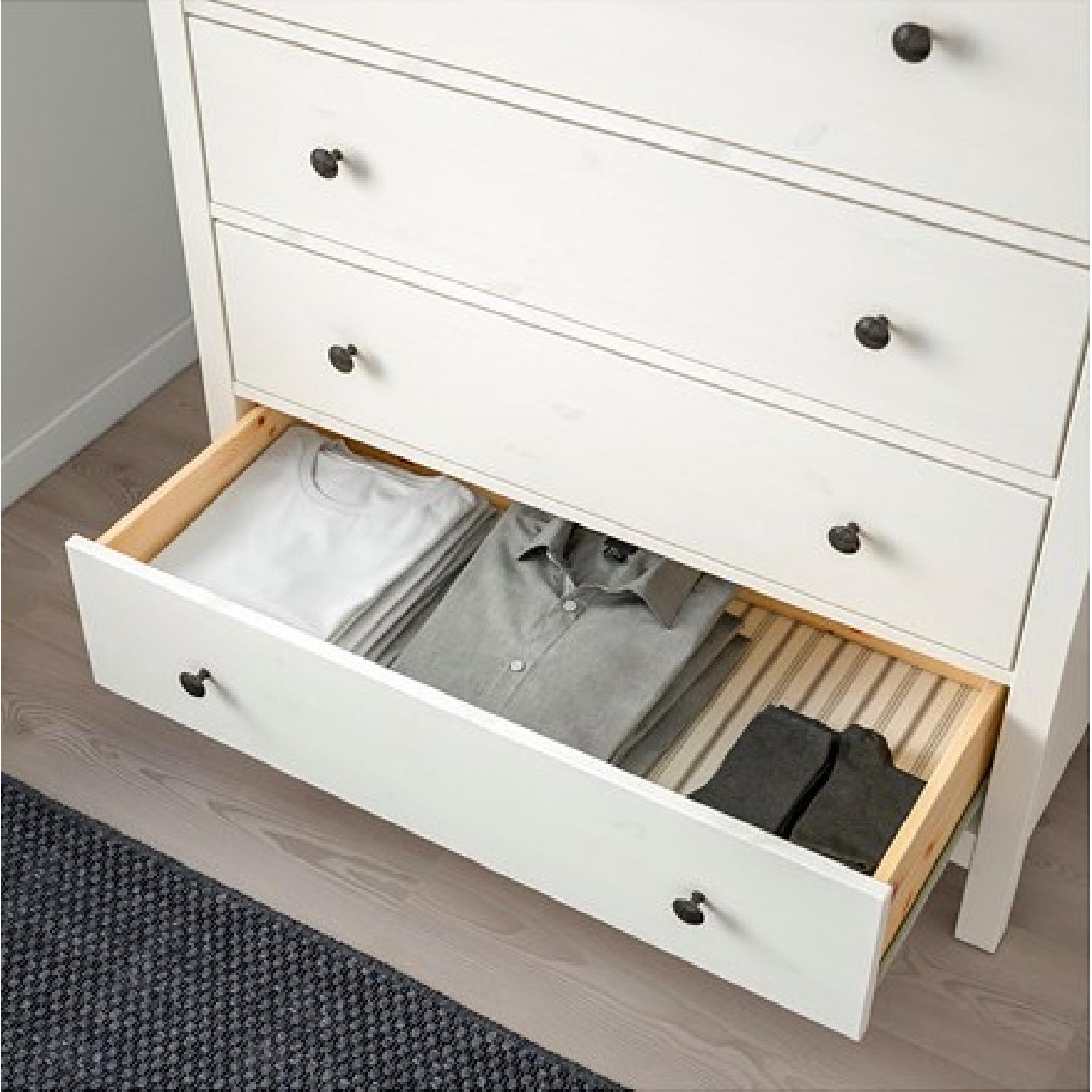 Ikea Hemnes 6-Drawer Chest in White Stain - image-2