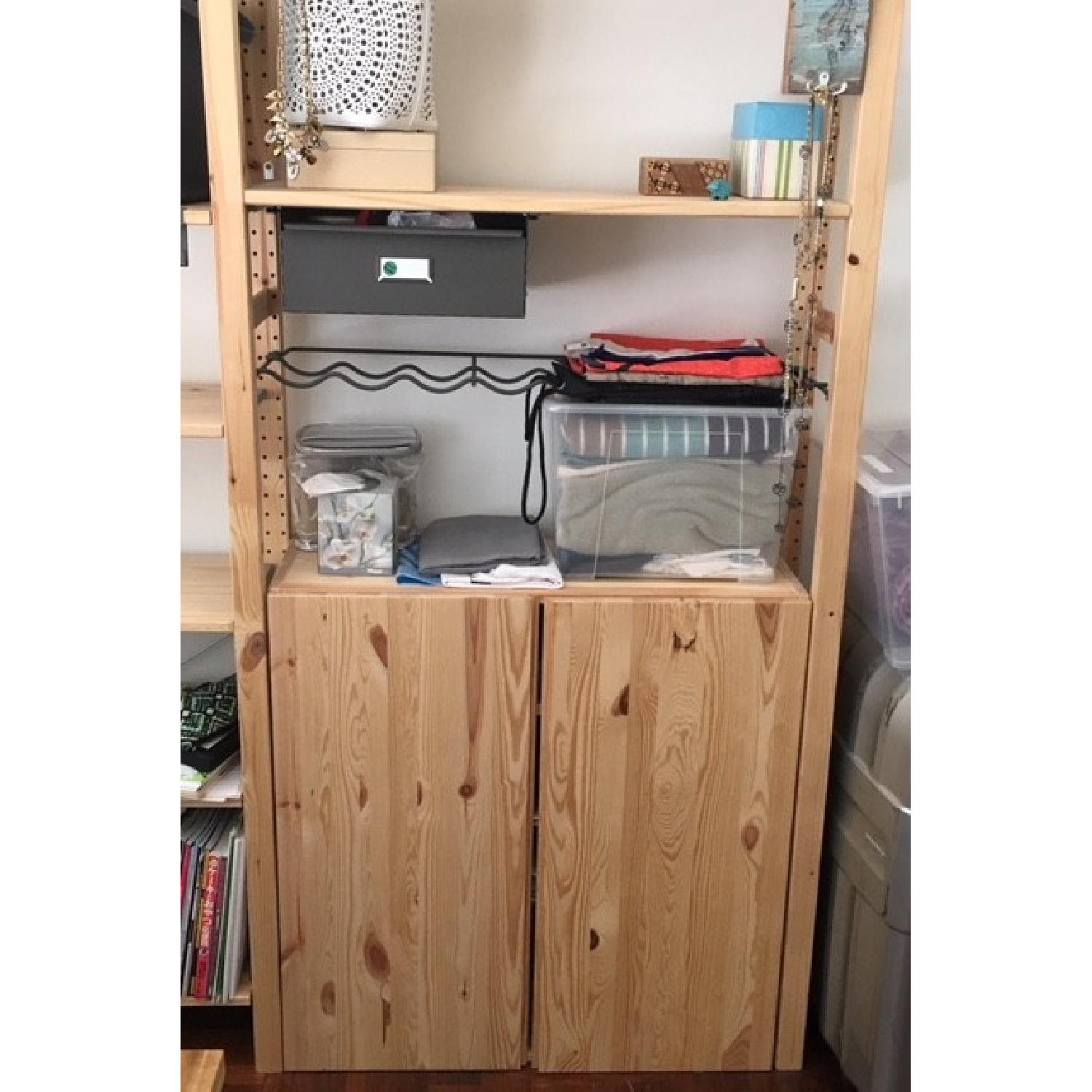 Ikea Ivar Shelving Unit w/ Cabinet - image-2