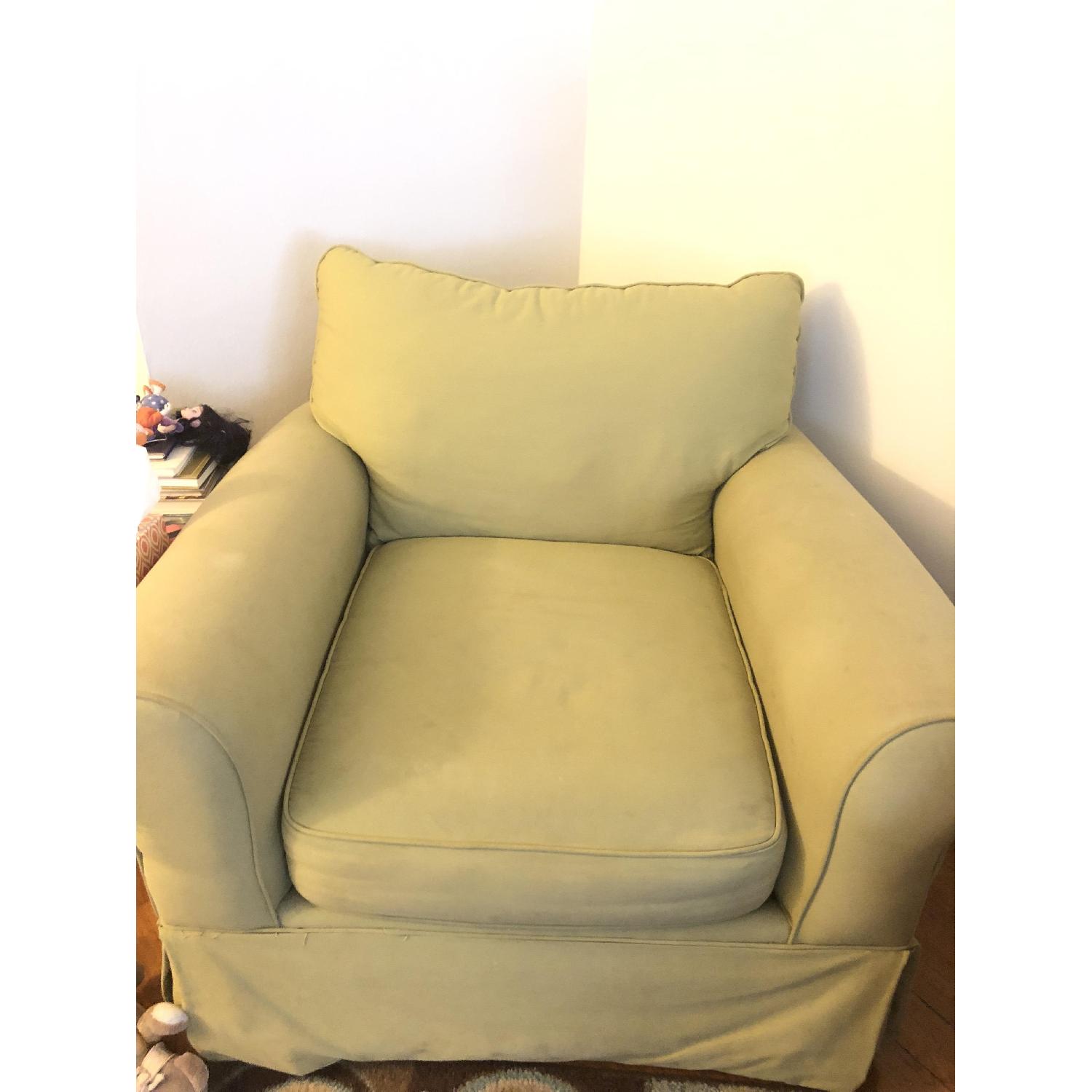 HomeGoods Fabric Accent Chair - image-1