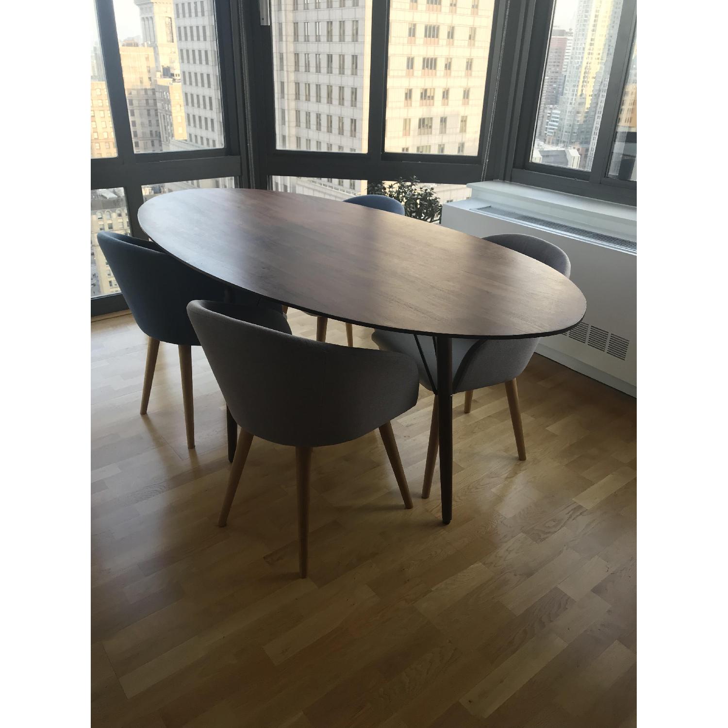 Swoon Editions Mid Century Modern Rosewood Dining Table - image-4
