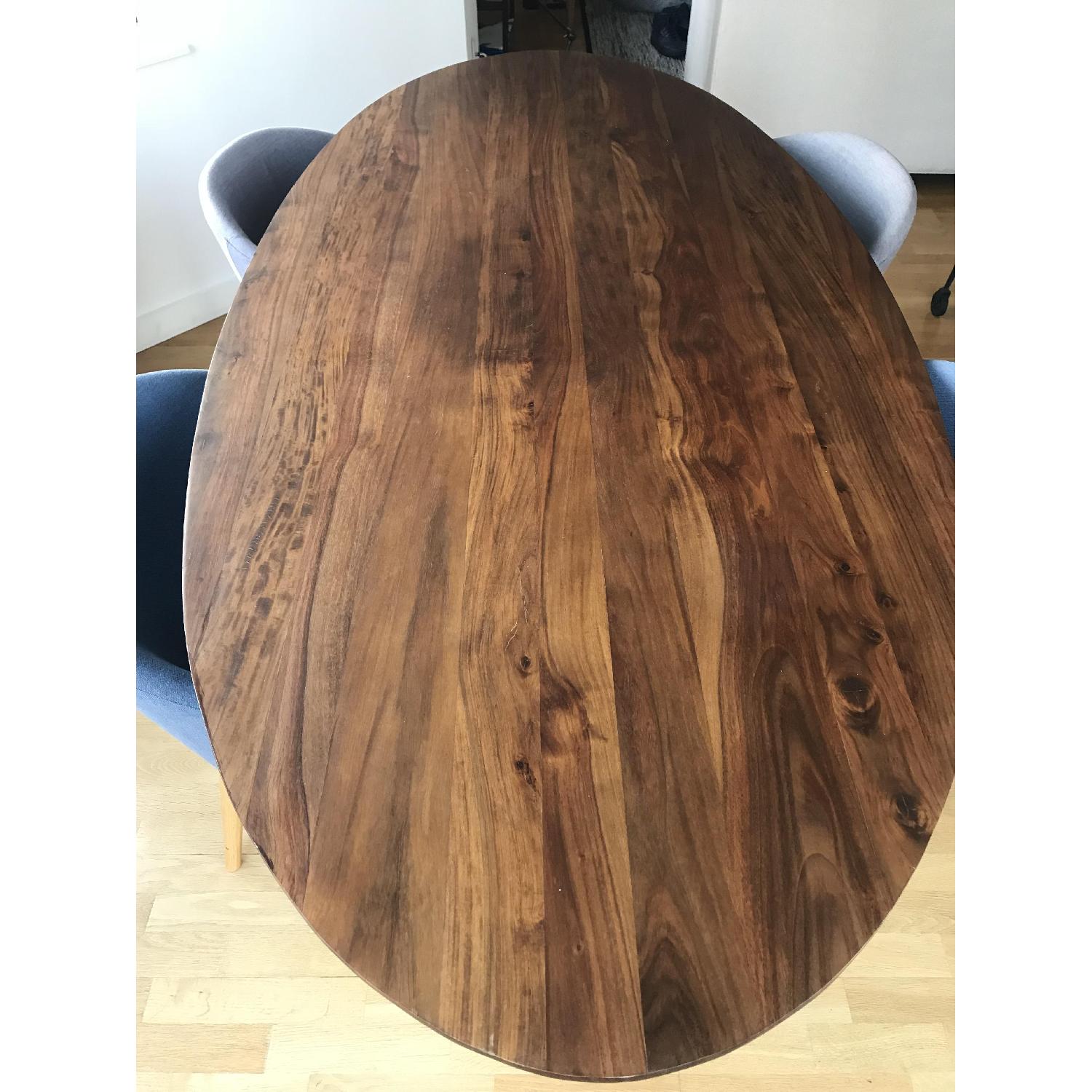 Swoon Editions Mid Century Modern Rosewood Dining Table AptDeco