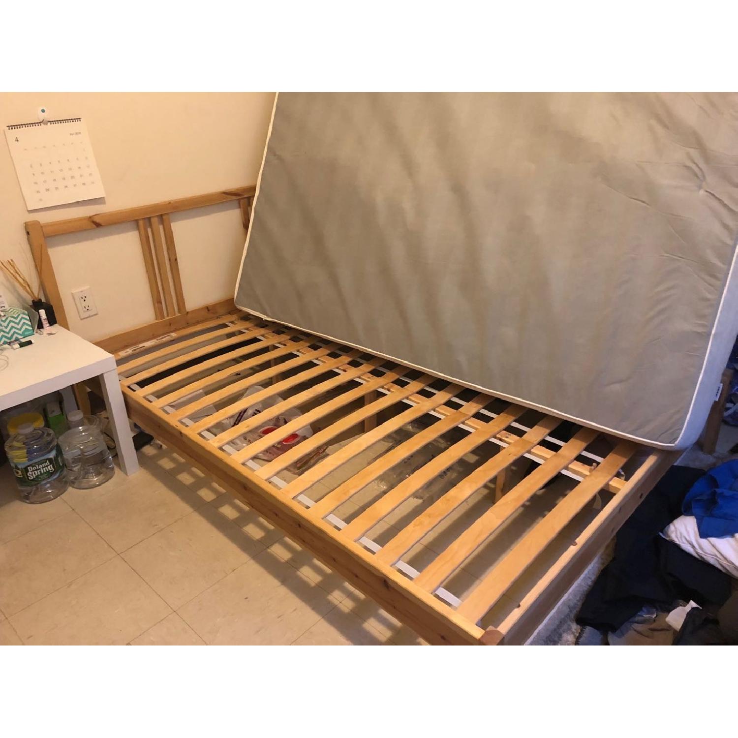 Ikea Tarva Queen Bed Frame - image-1