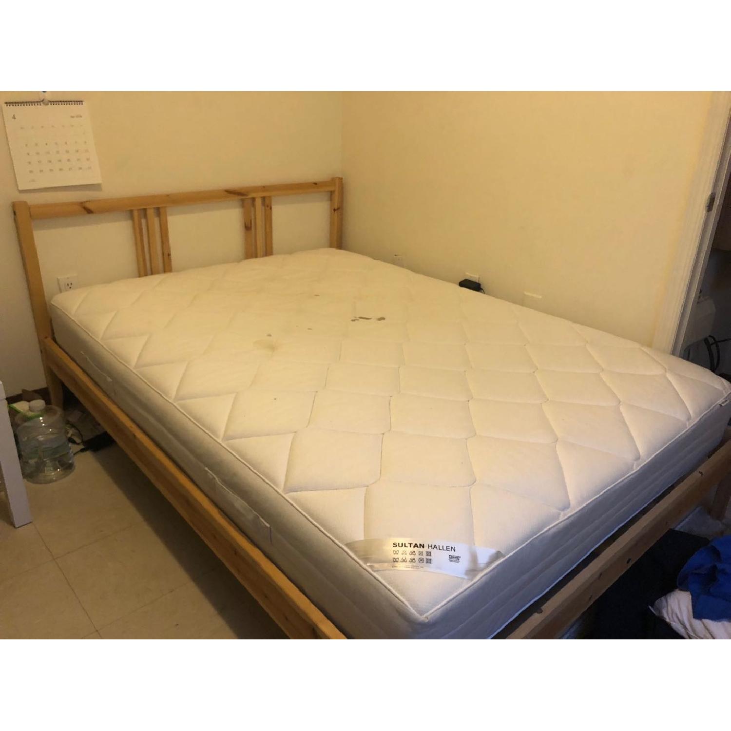 Ikea Tarva Queen Bed Frame AptDeco