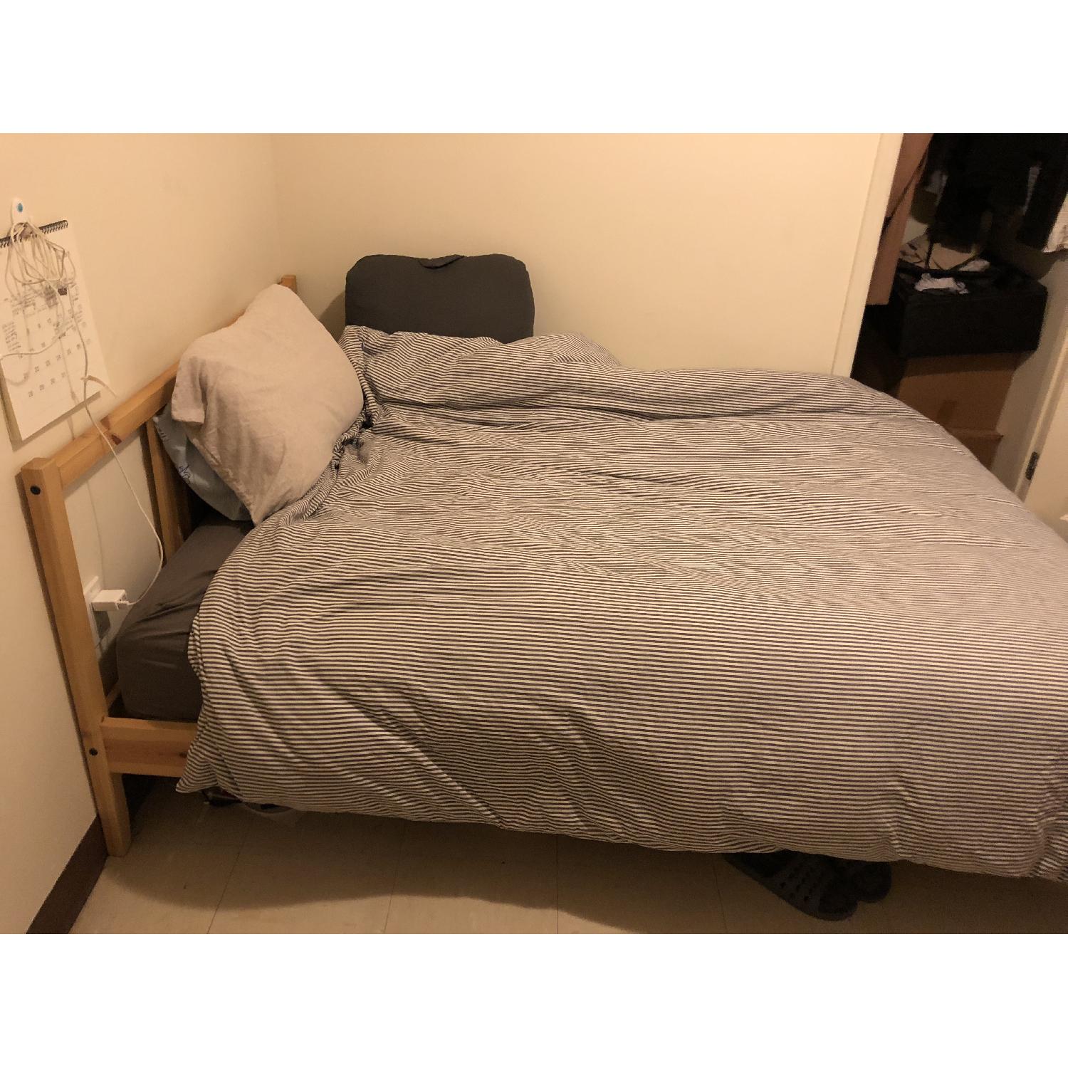 Ikea Tarva Queen Bed Frame - image-3