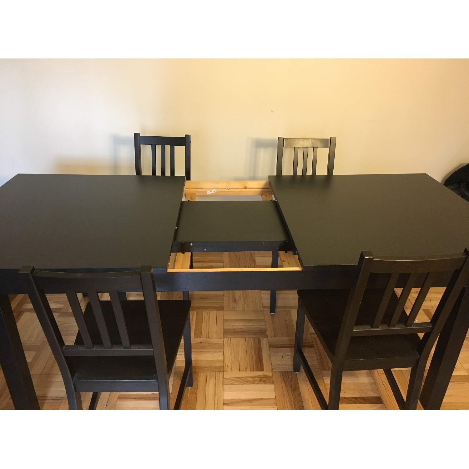Ikea Bjursta Expandable Dining Table AptDeco