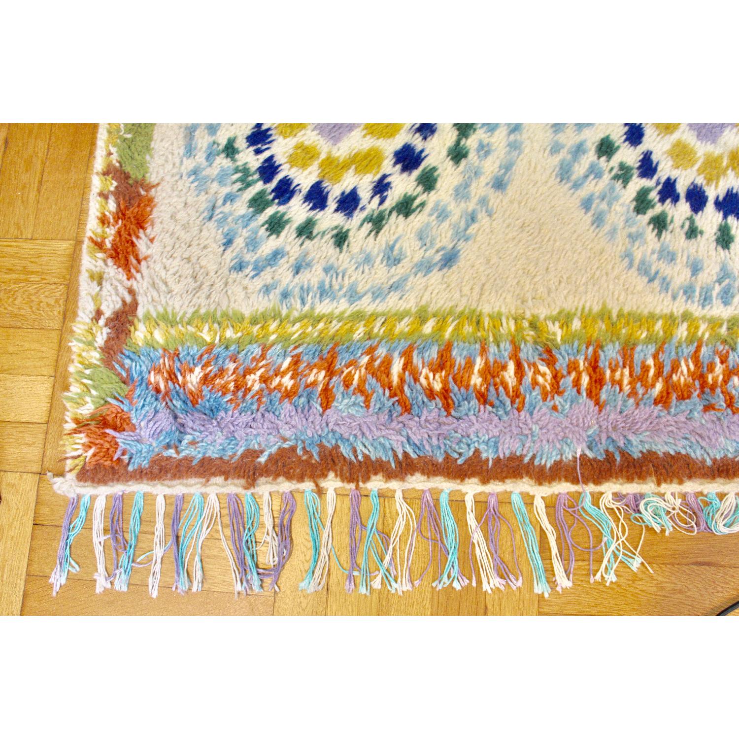 Anthropologie Moroccan Shag Multicolor Rug - image-5