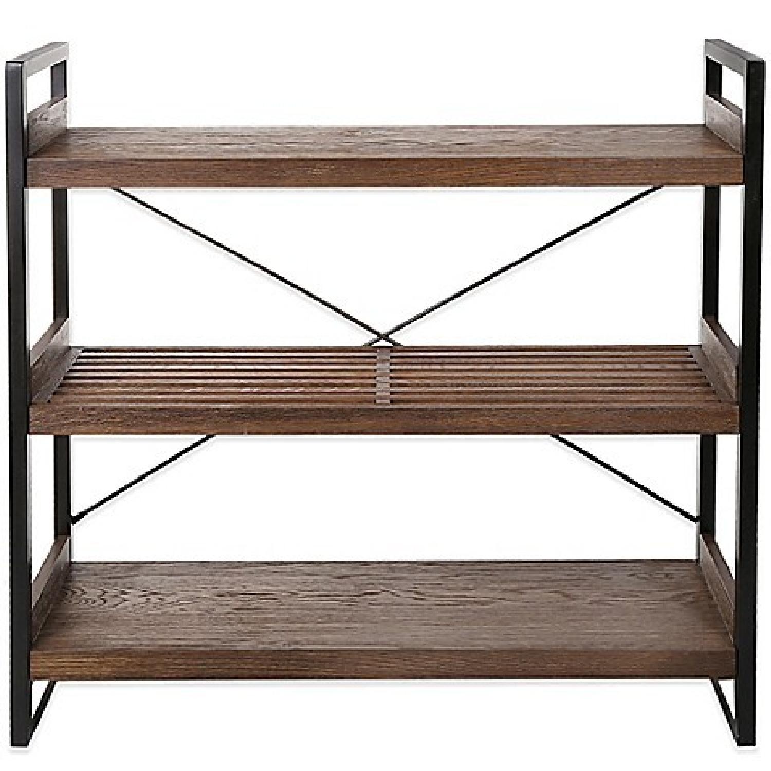 Kenneth Cole Reaction Home 3-Shelf Bookcase/TV Stand - image-1