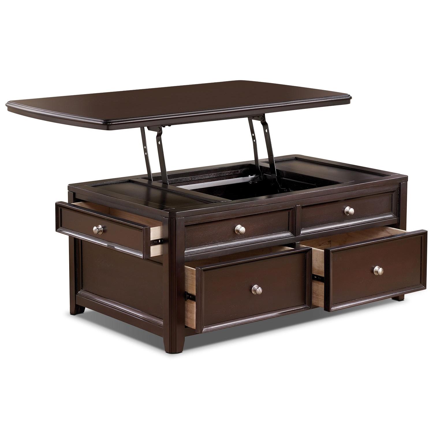 Jennifer Convertibles Carlyle Lift-Top Coffee Table - image-4