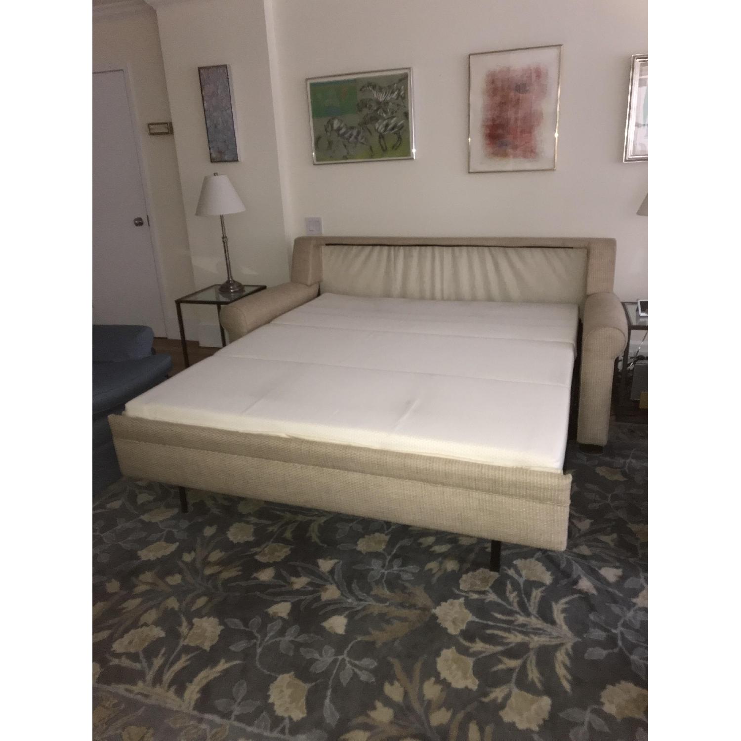 Bloomingdale's American Leather Queen Sleeper Sofa - image-1