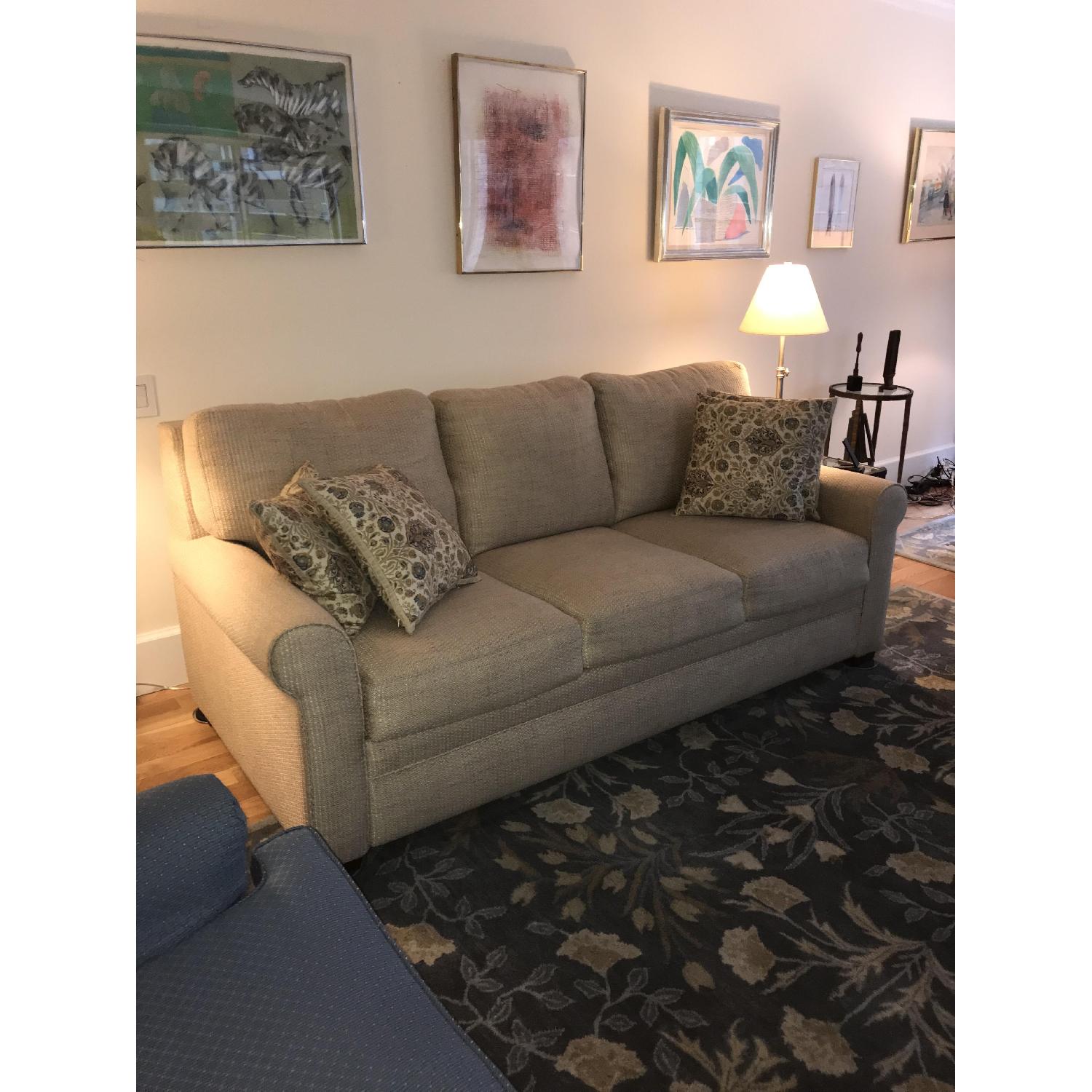 Bloomingdale's American Leather Queen Sleeper Sofa - image-3