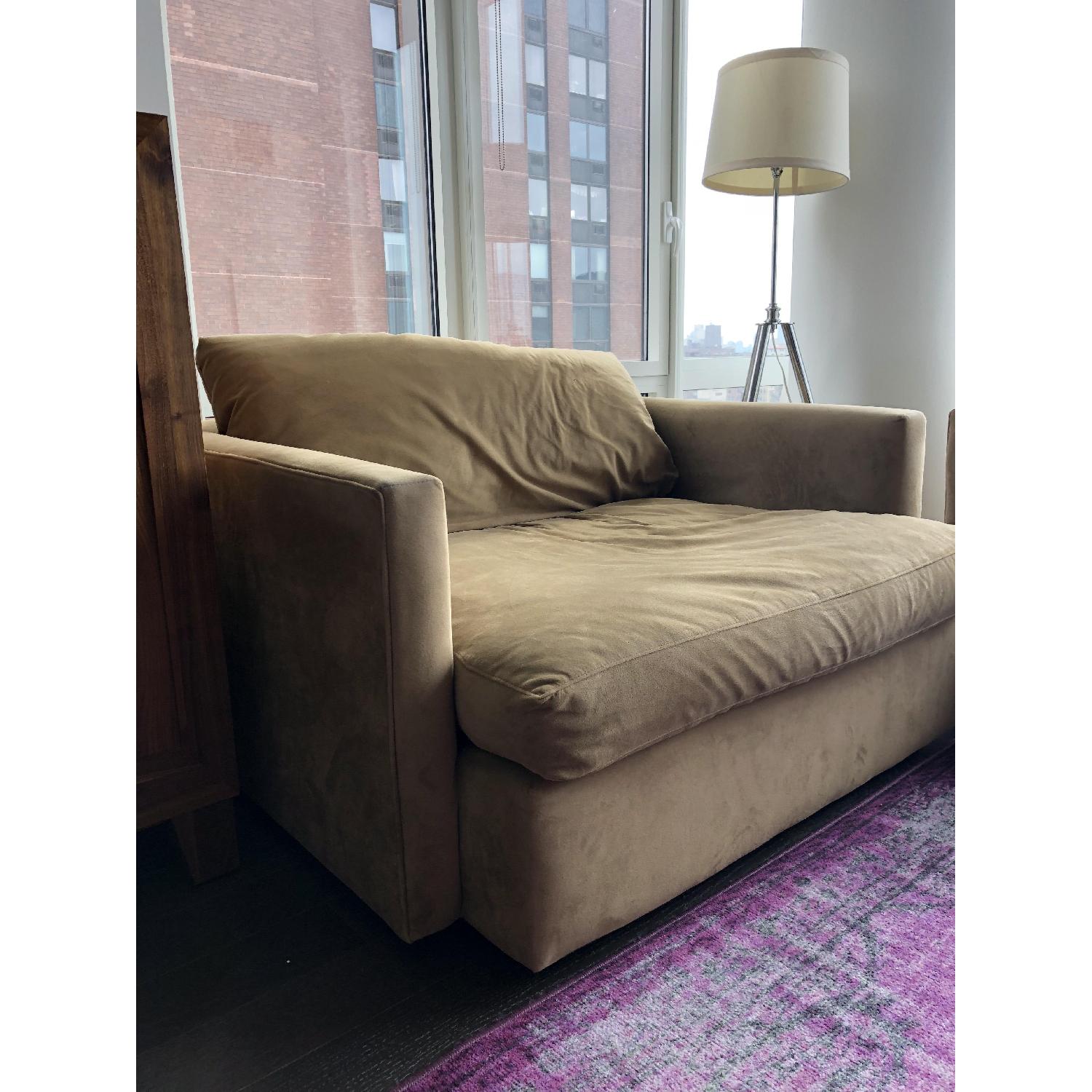 Crate & Barrel Lounge Chair and a Half - image-2