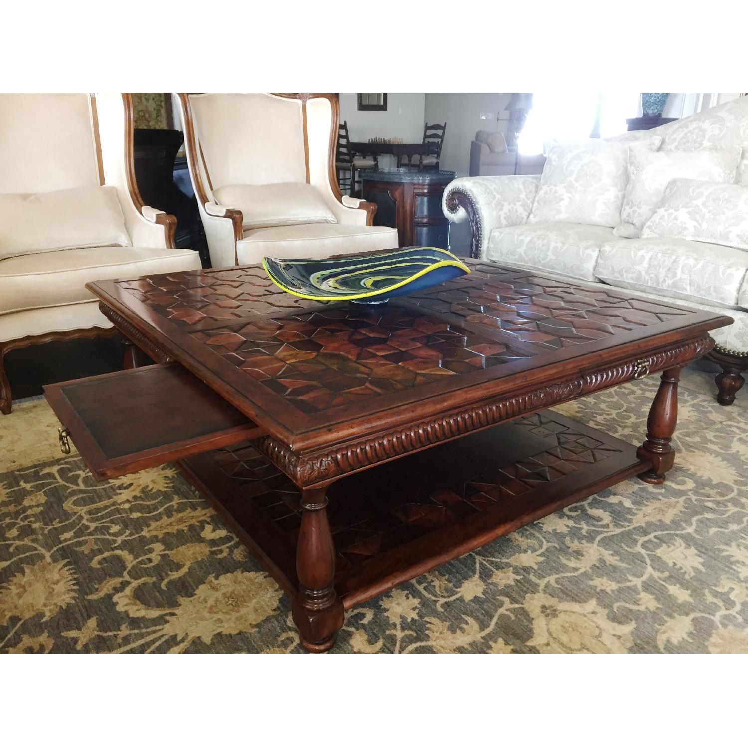 Theodore Alexander The Elizabethan Manor Cocktail Table - image-3