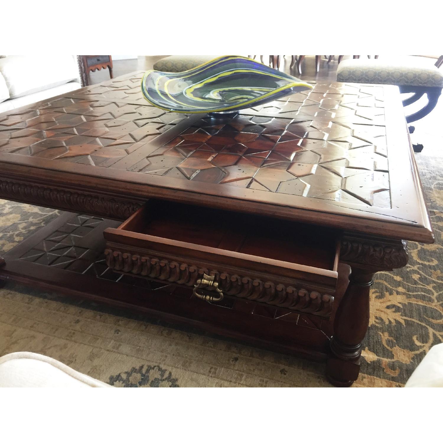 Theodore Alexander The Elizabethan Manor Cocktail Table - image-6