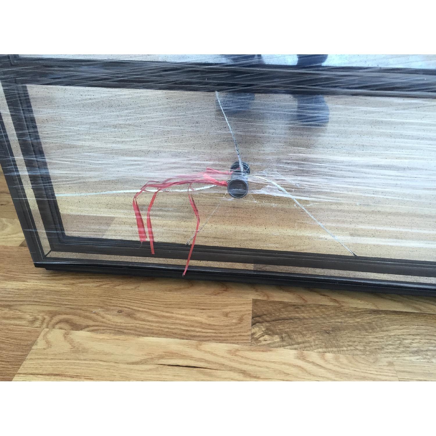 Restoration Hardware Strand Mirrored Armoire - image-7