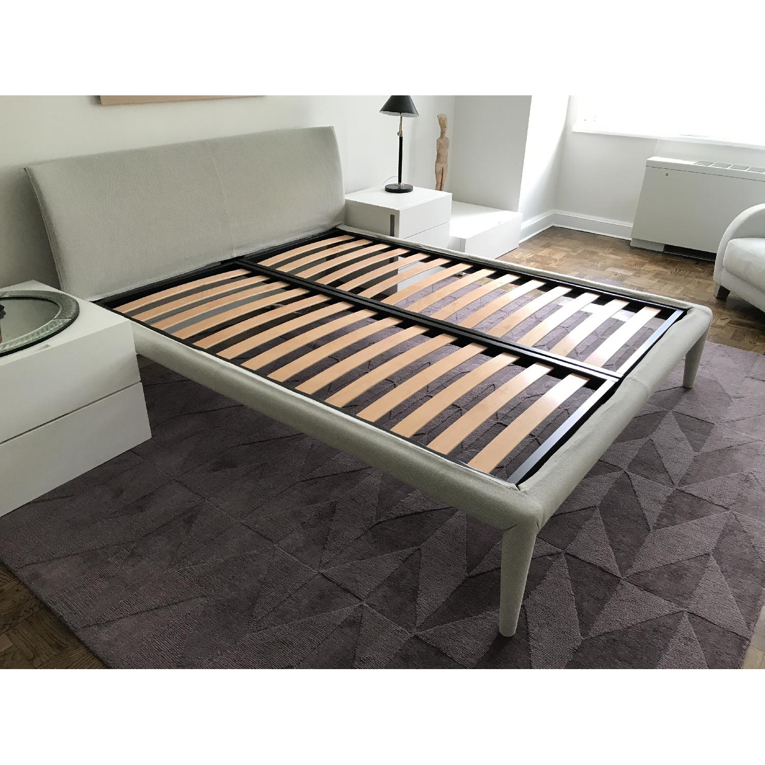 B&B Italia Upholstered Queen Size Bed - image-5