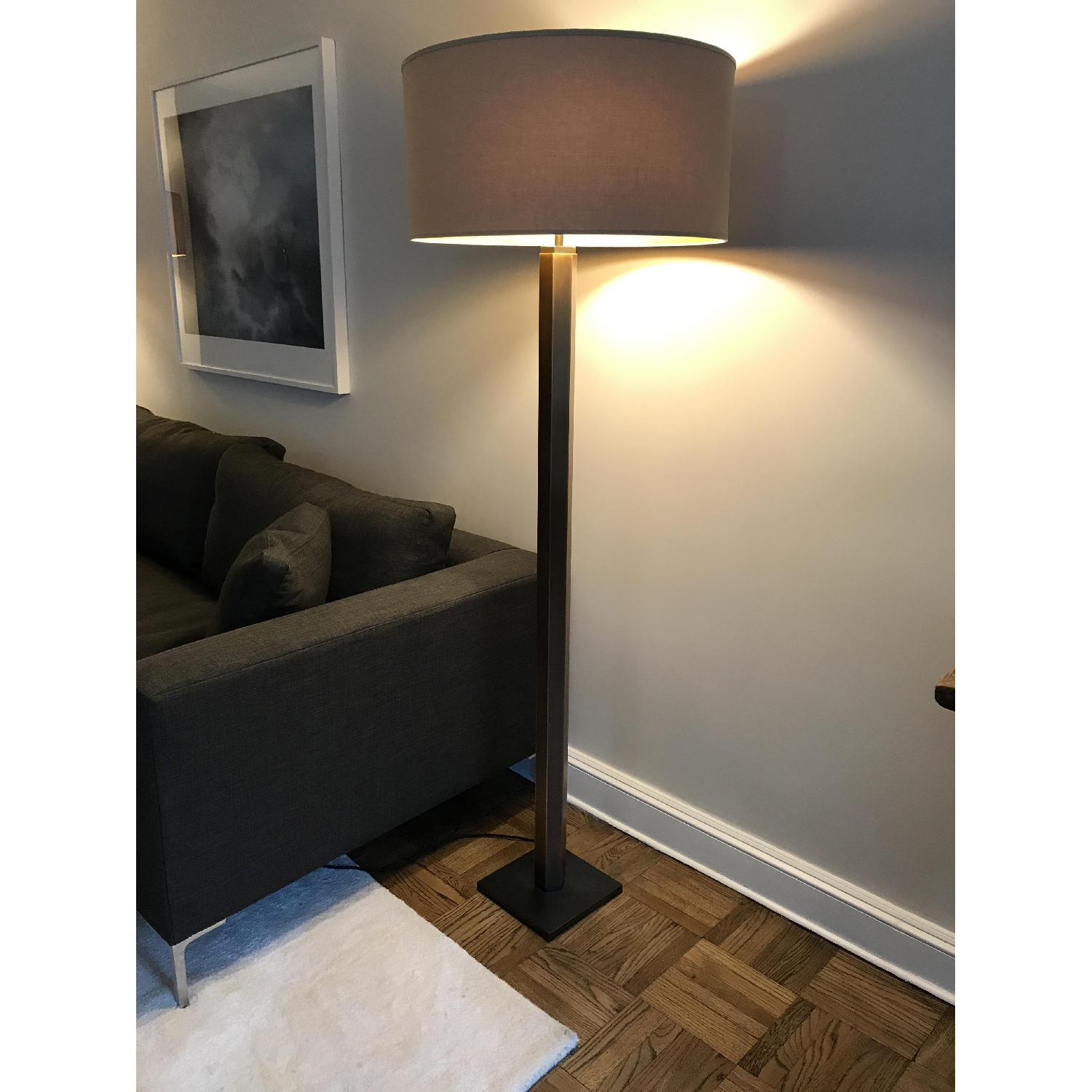 Restoration Hardware Hexagonal Column Floor Lamp - image-1