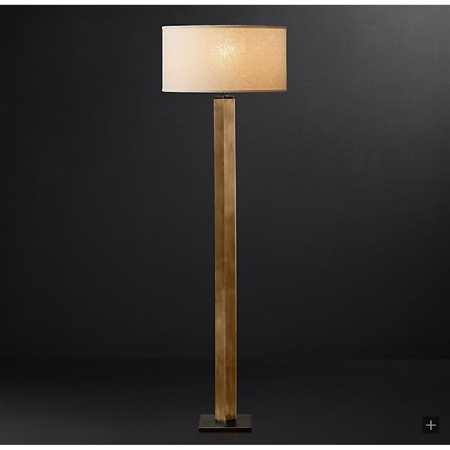 Restoration Hardware Hexagonal Column Floor Lamp - image-4