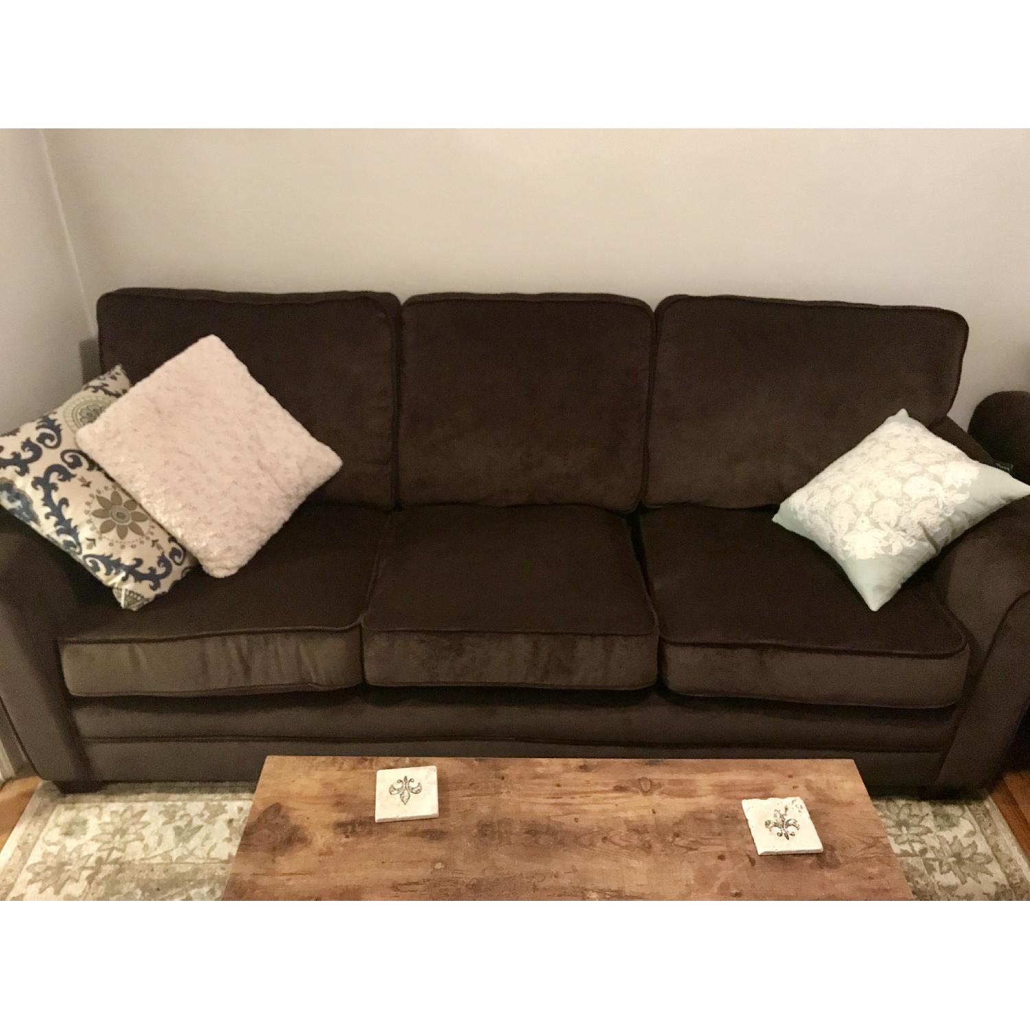 Bob's Maggie II Sofa + Chair & Storage Ottoman - image-5