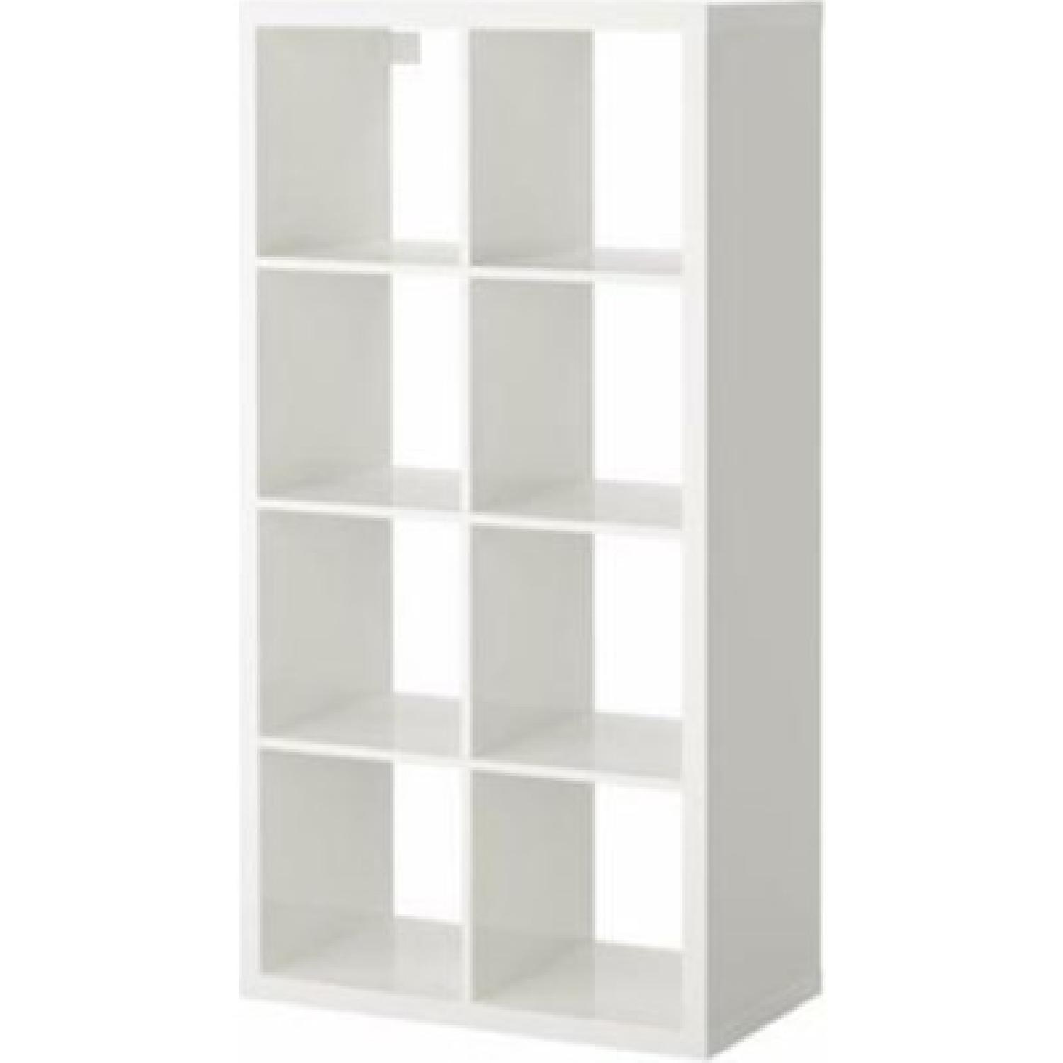 Ikea Kallax Shelving Unit in White - AptDeco