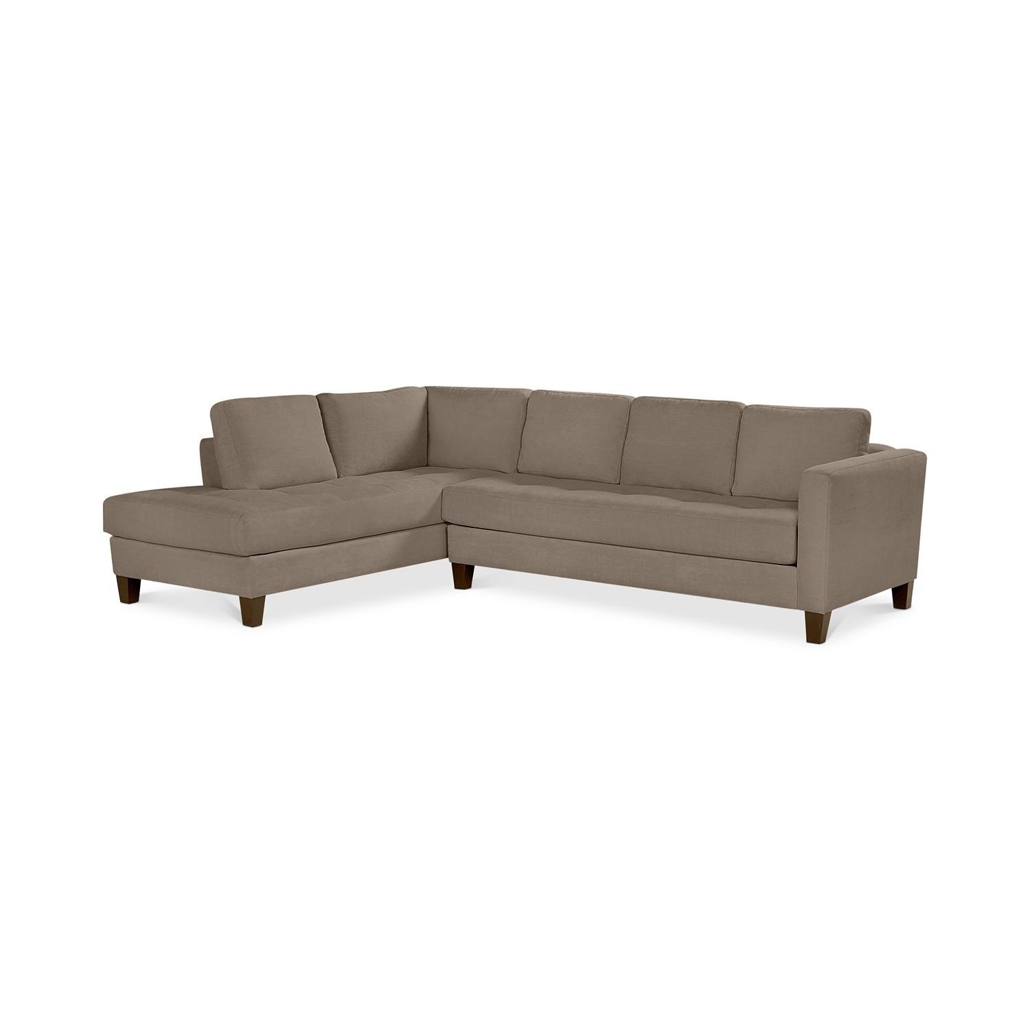 Macy's Rylee Fabric 2-Piece Sectional Sofa - image-0