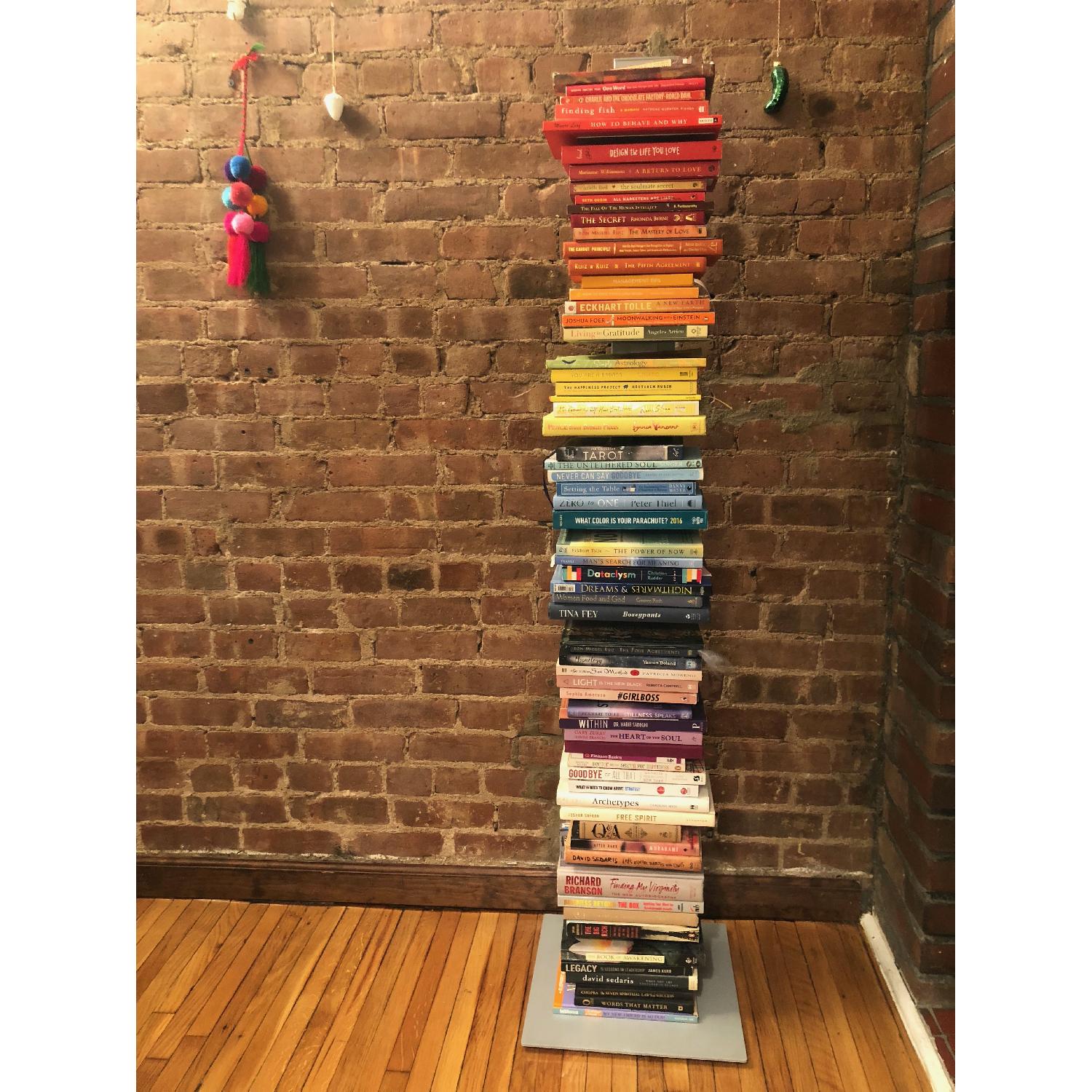 CB2 Array Silver Bookcase - image-2