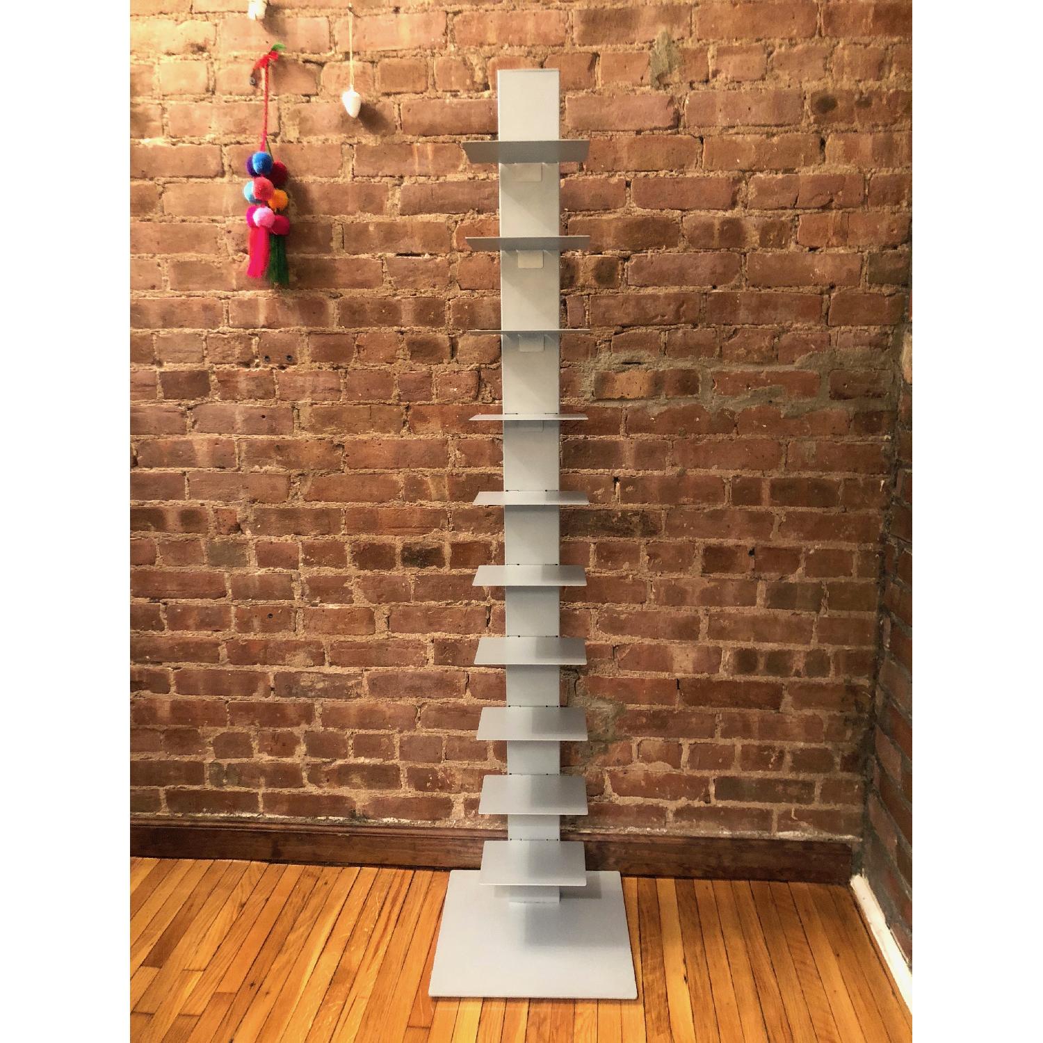 CB2 Array Silver Bookcase - image-3