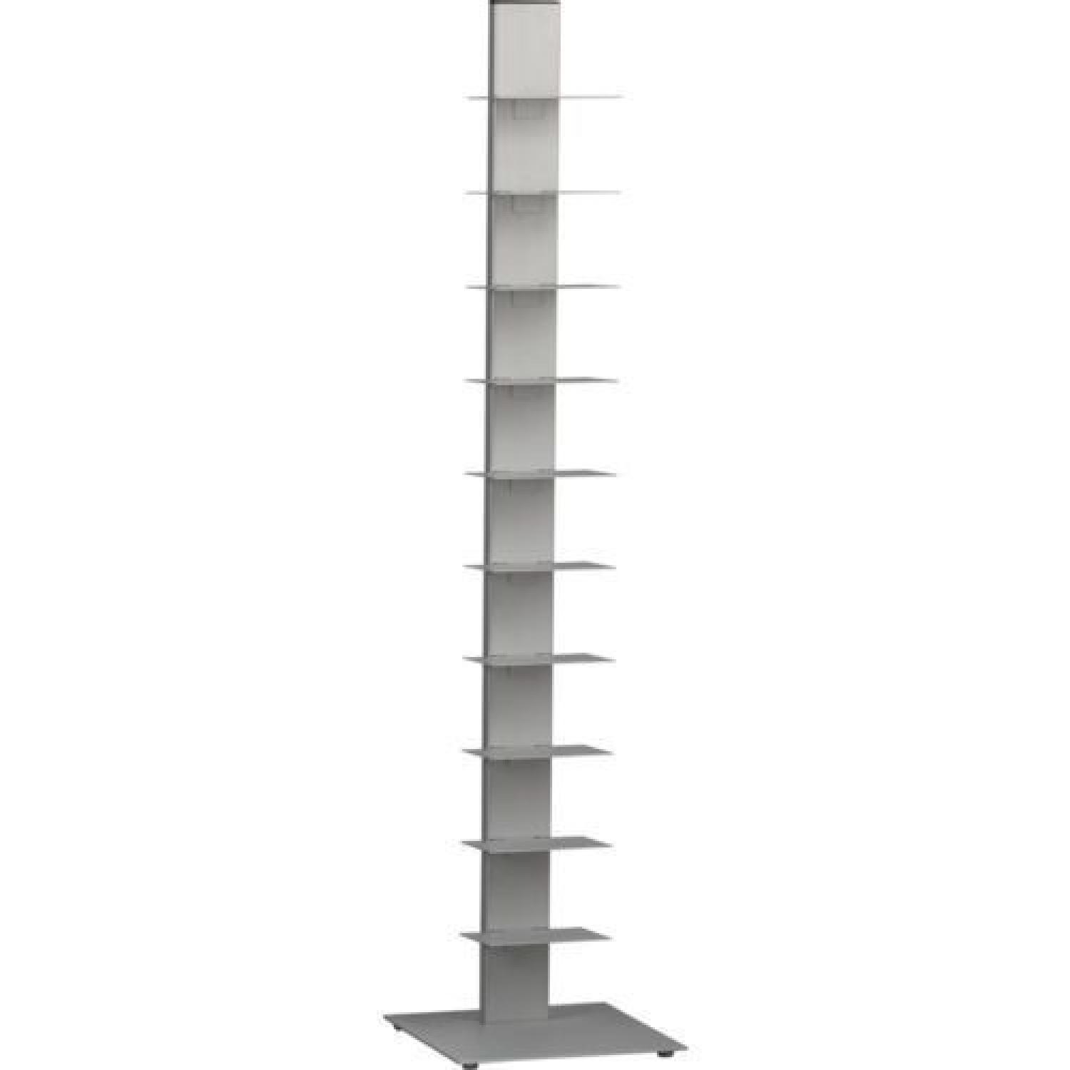 CB2 Array Silver Bookcase - image-0
