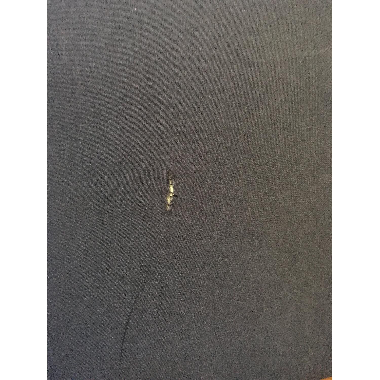 West Elm Grid-Tufted Upholstered Tapered Leg Bed - image-3