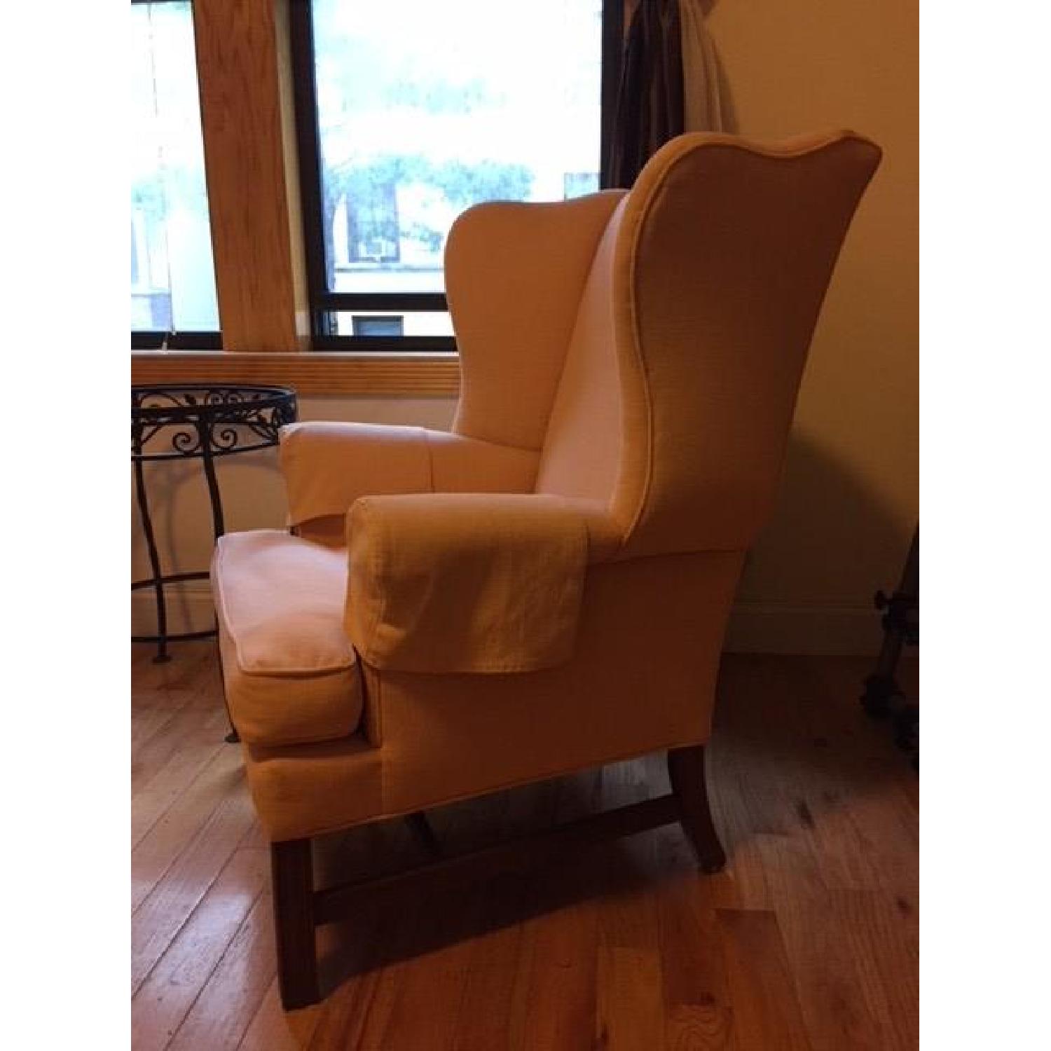 Antique Winged Arm Chair - image-3