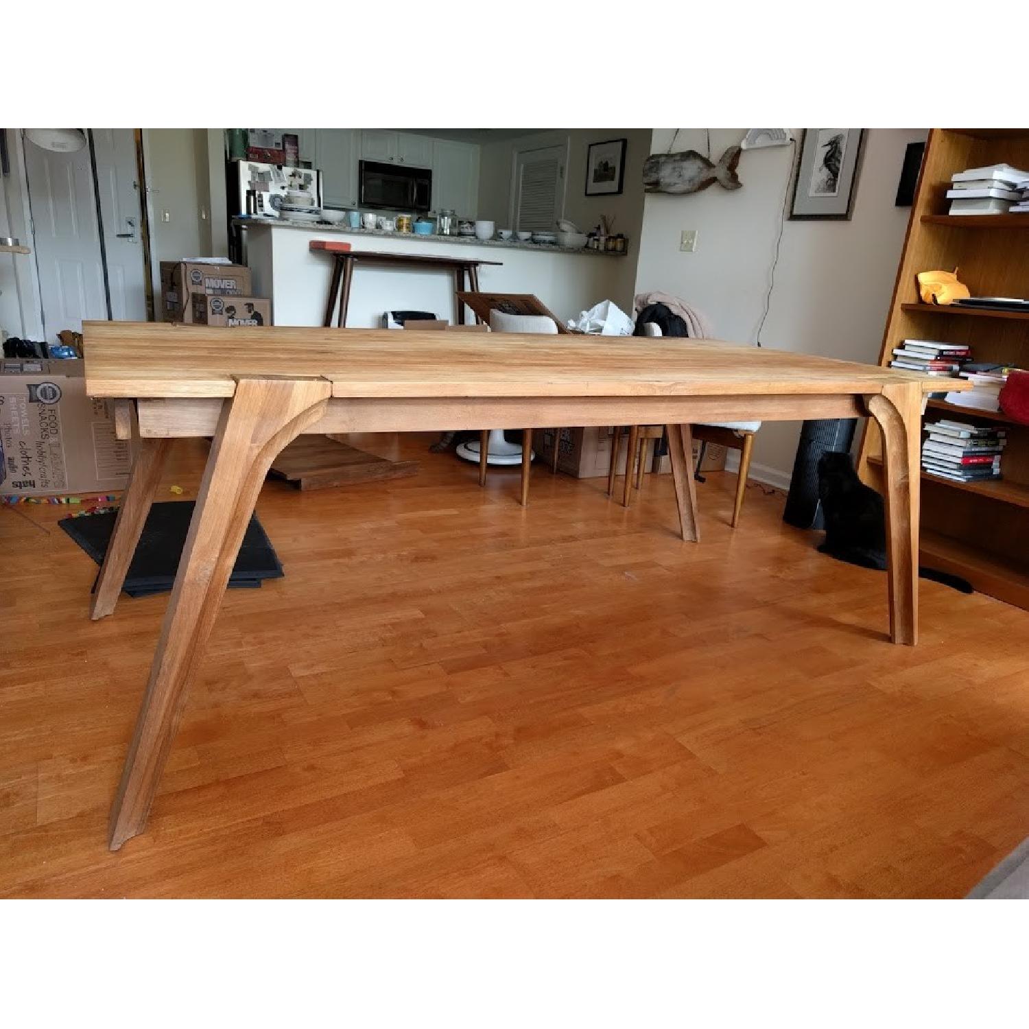 Journey East Teak Mid Century Style Dining Table - image-1