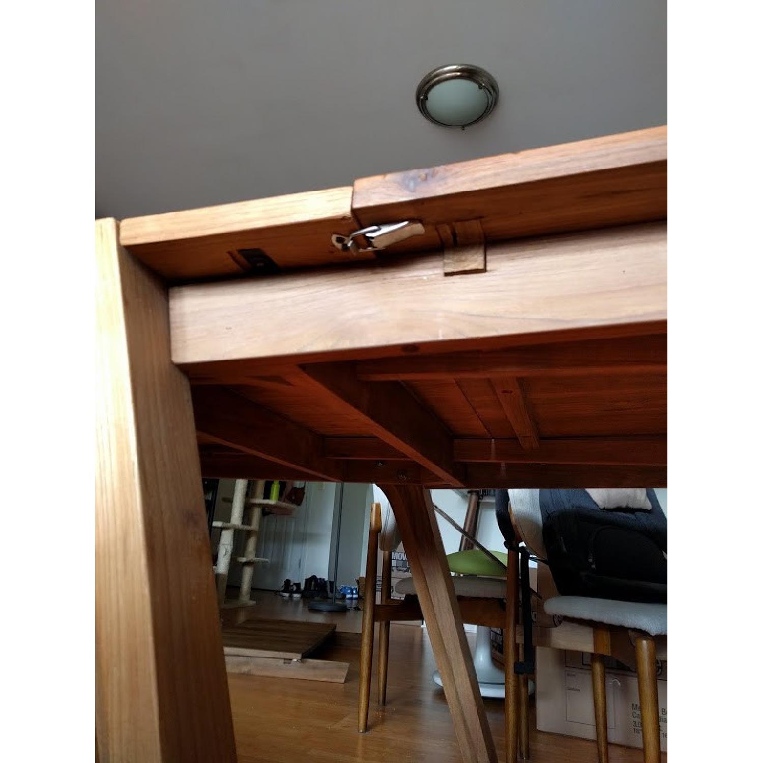 Journey East Teak Mid Century Style Dining Table - image-6