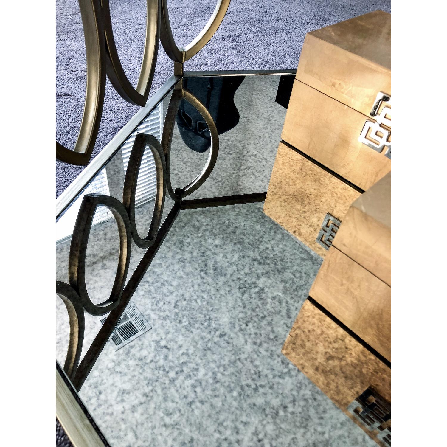 Standard Furniture Glass Top Coffee Table - image-3