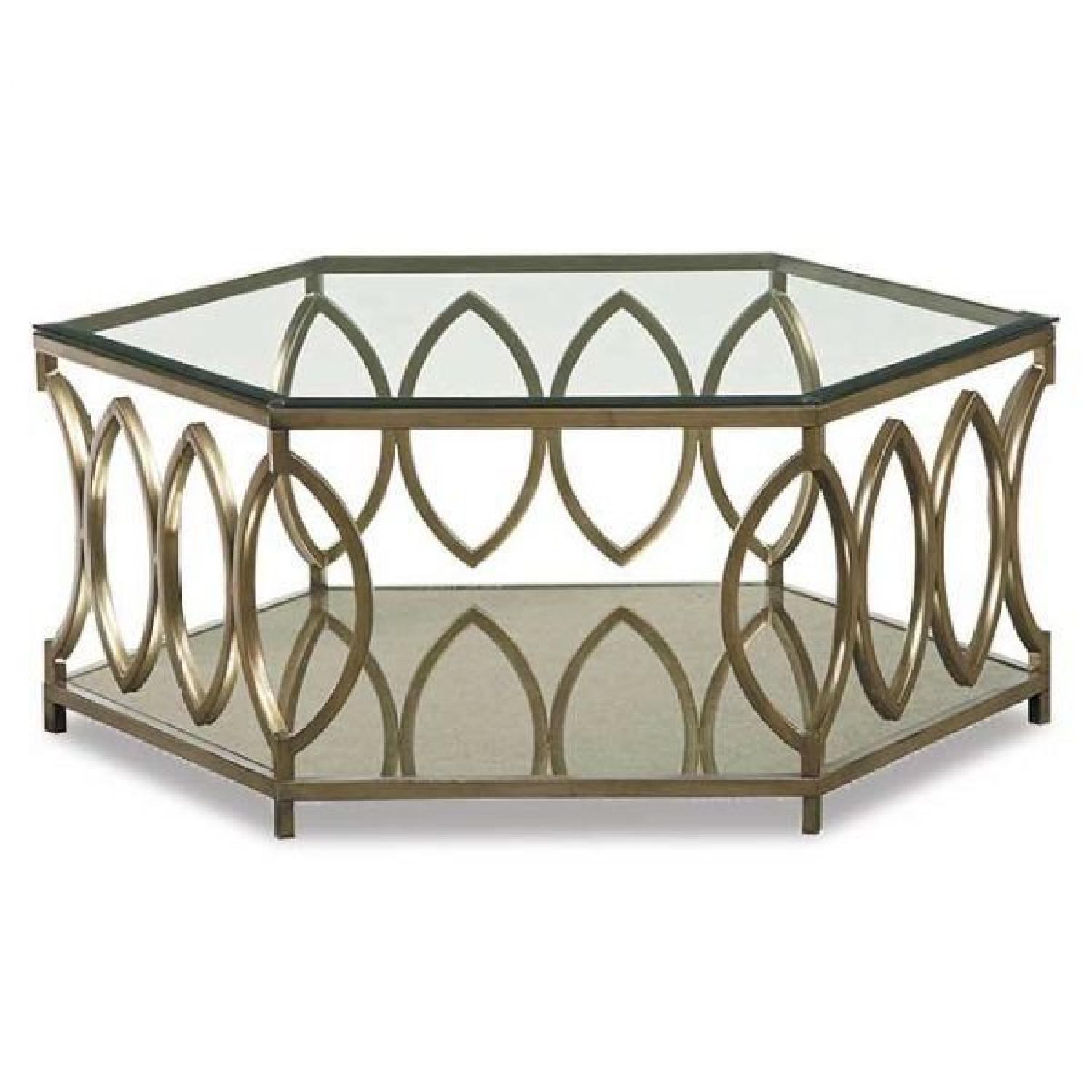 Standard Furniture Glass Top Coffee Table - image-0